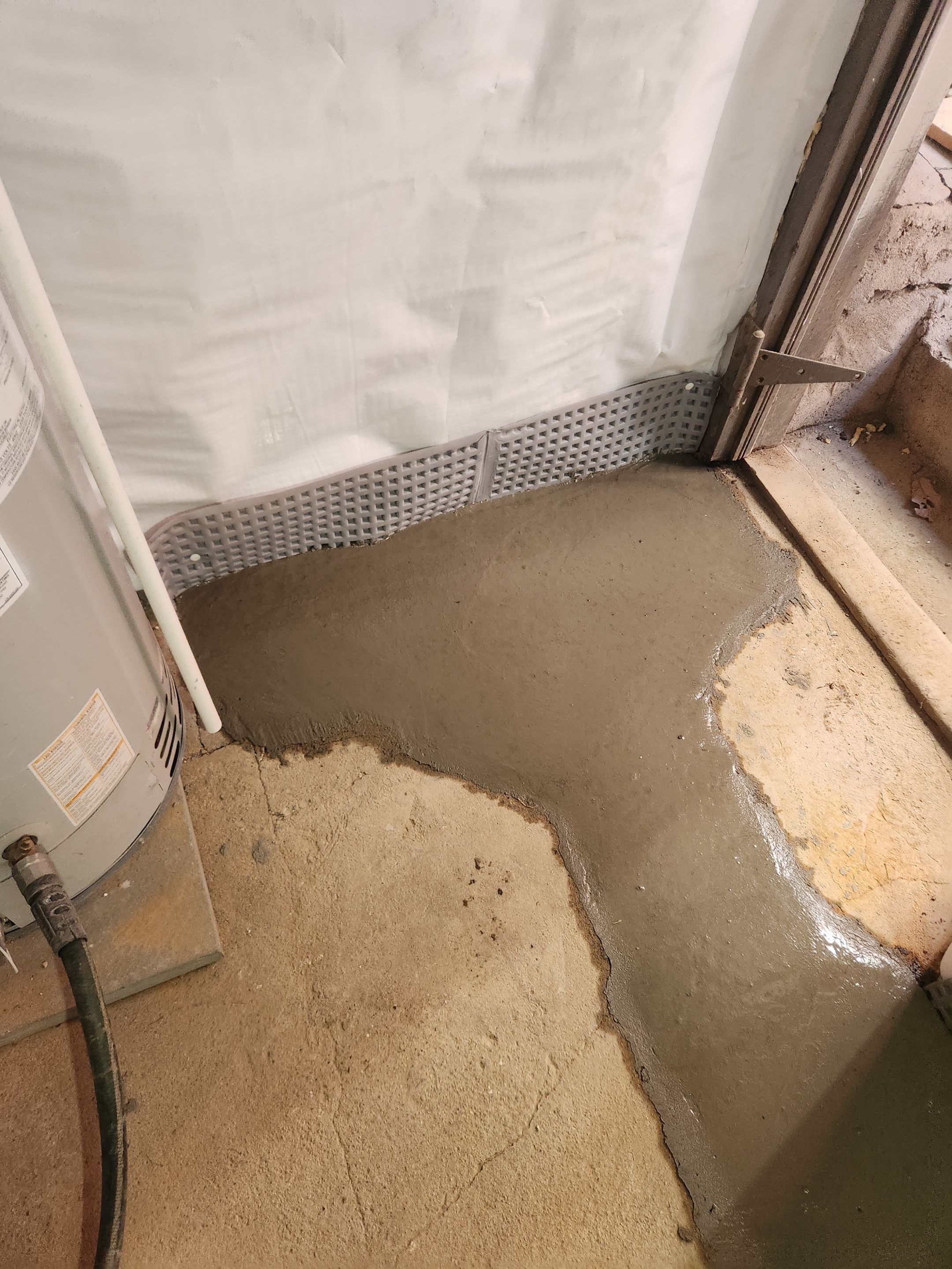 Interior French Drain Mt Tabor, NJ by Pure Service Pro, LLC 