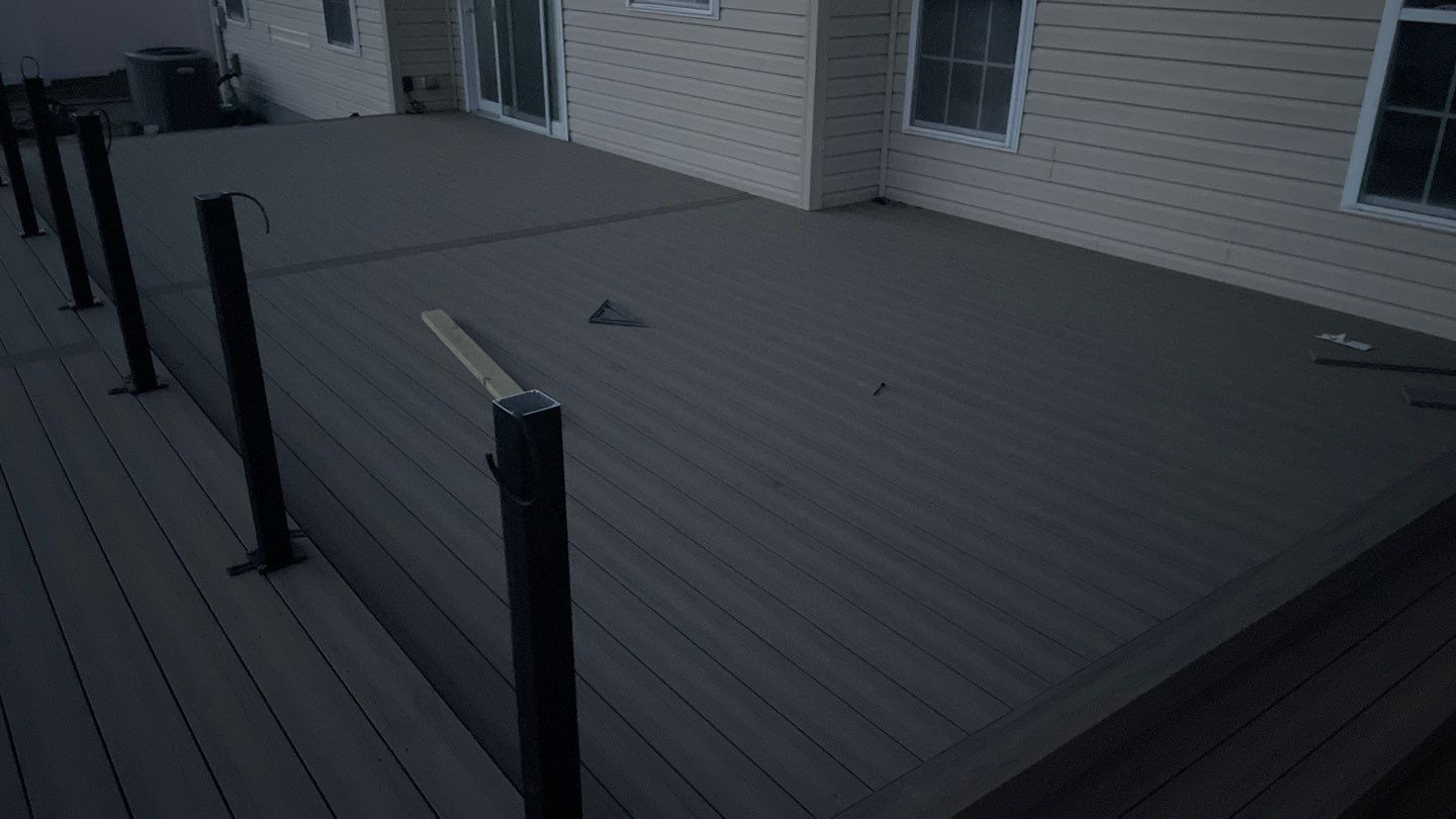 new pool deck in Howell by deck guardian
