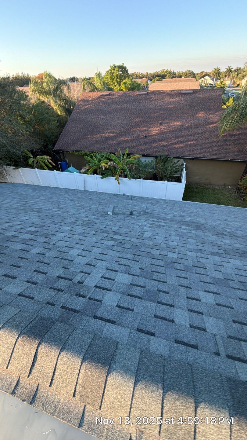 Atlas Pinnacle Pristine Architectural Shingle Roof Replacement in Kissimmee by Fortified Roofing Solutions Corp.