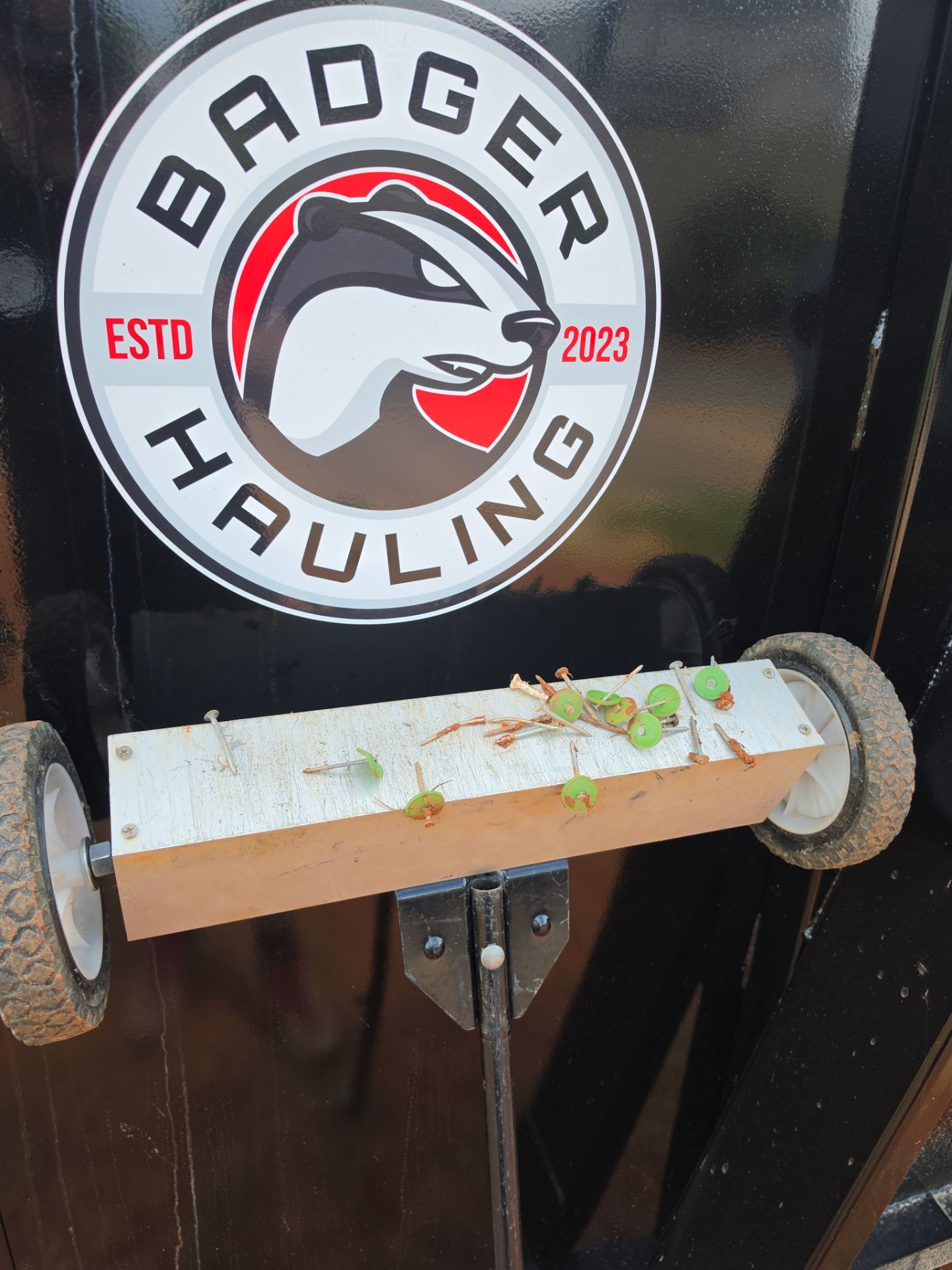 Job site clean up in Rock Hill by Badger Hauling