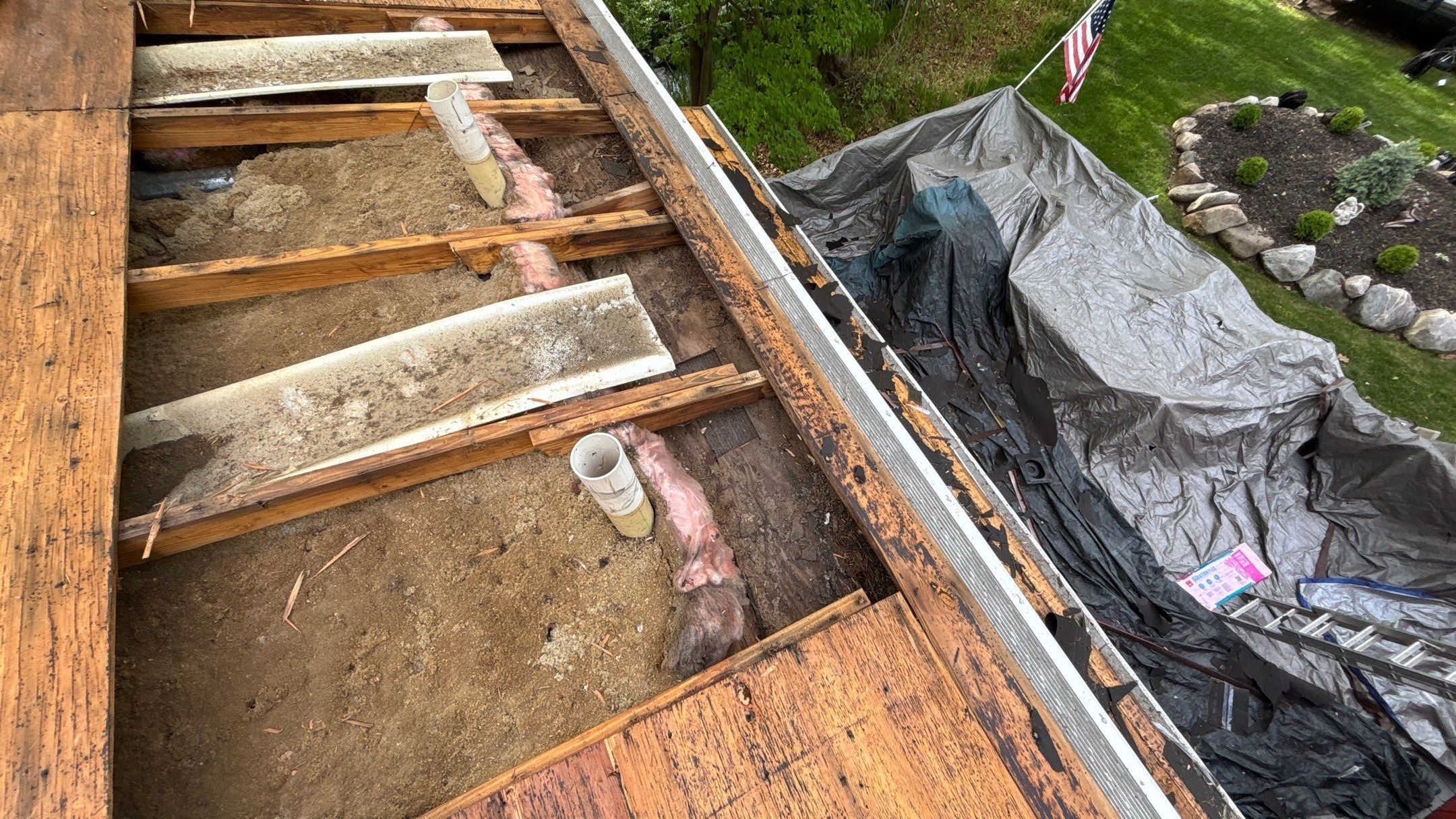 Roof Replacement using Owens Corning Storm Cloud by 180 Contractors