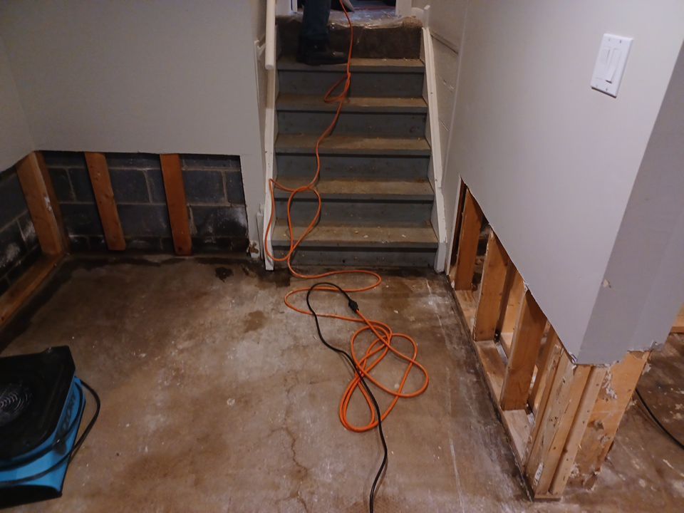 Project in West Bloomfield Township by EzDry Water Mitigation & Property Restoration
