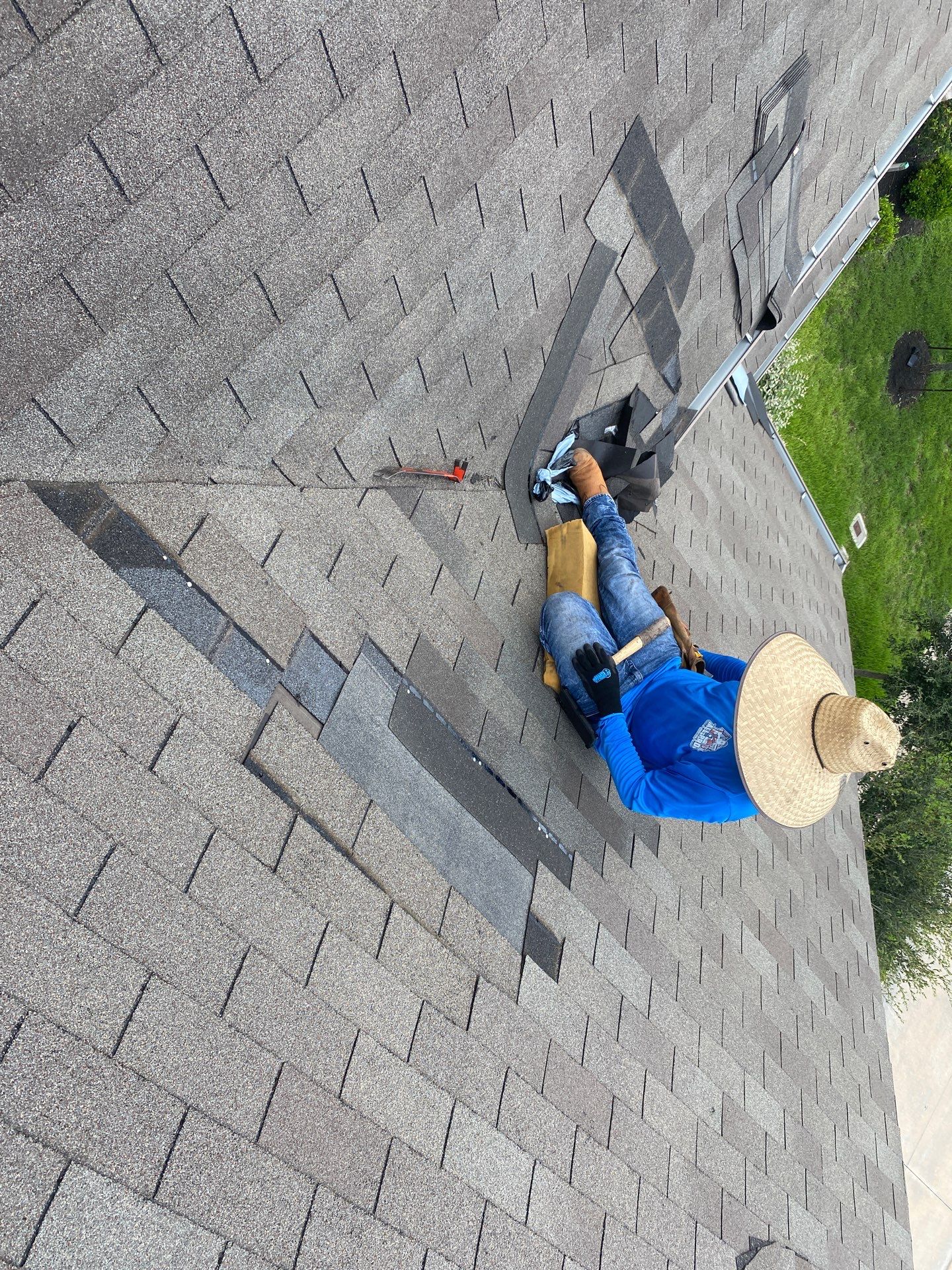 Residential Roofing Repair using Owen's Corning Duration (Lifetime) Shingles by Roof Repair Company
