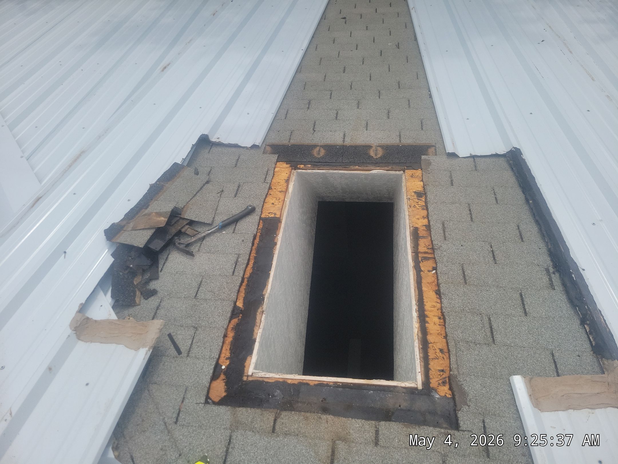 Residential Metal Roof Repair and Skylight Installation in Albuquerque by Doyle Roof Masters Inc