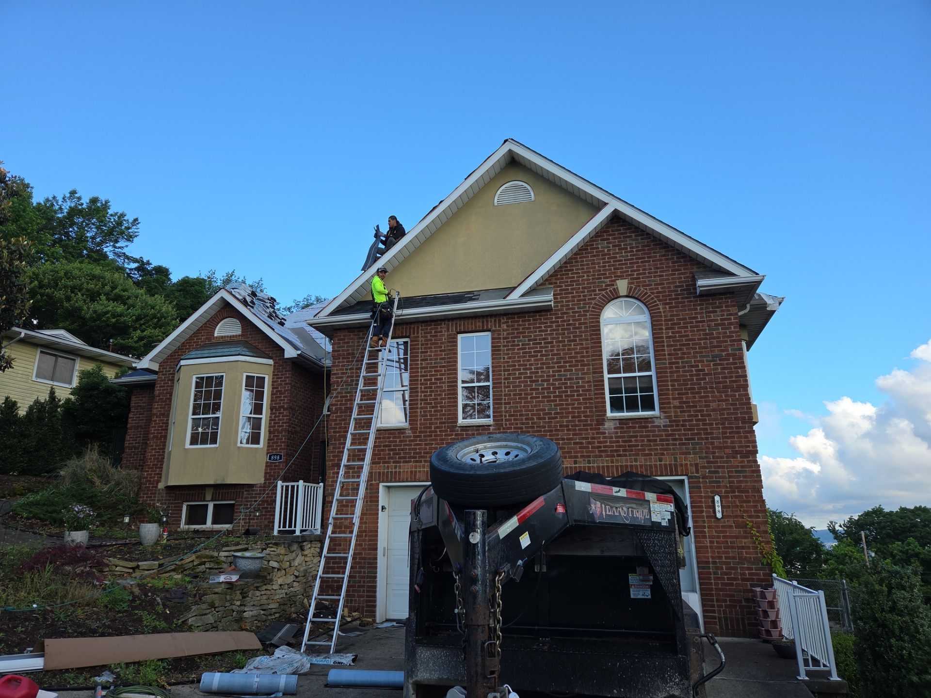 Residential Roofing Installation using Platinum Shield Roofing System from Mr. Roofer by Mr. Roofer
