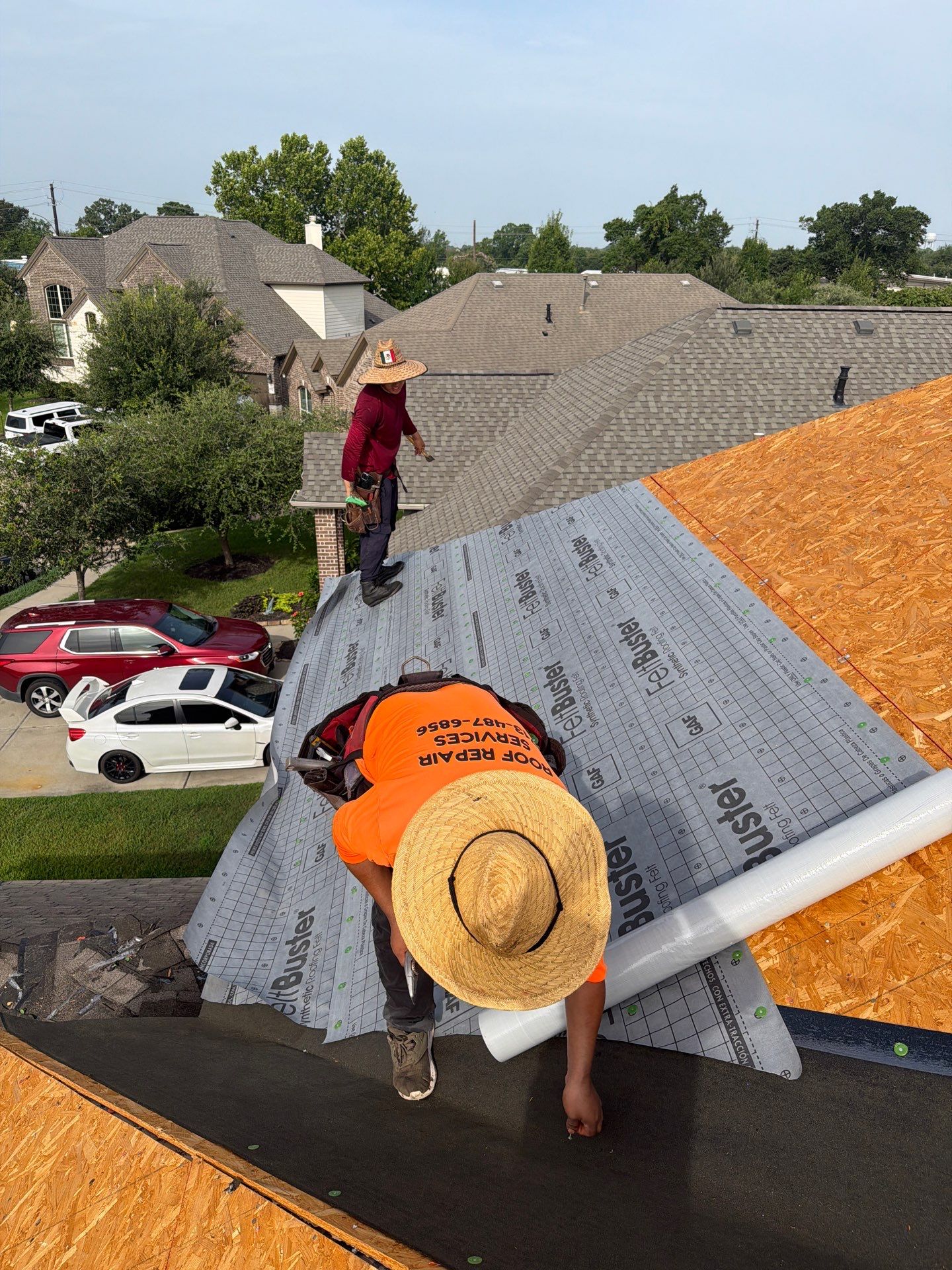 Roof Replacement in Pearland TX by Roof Repair Company