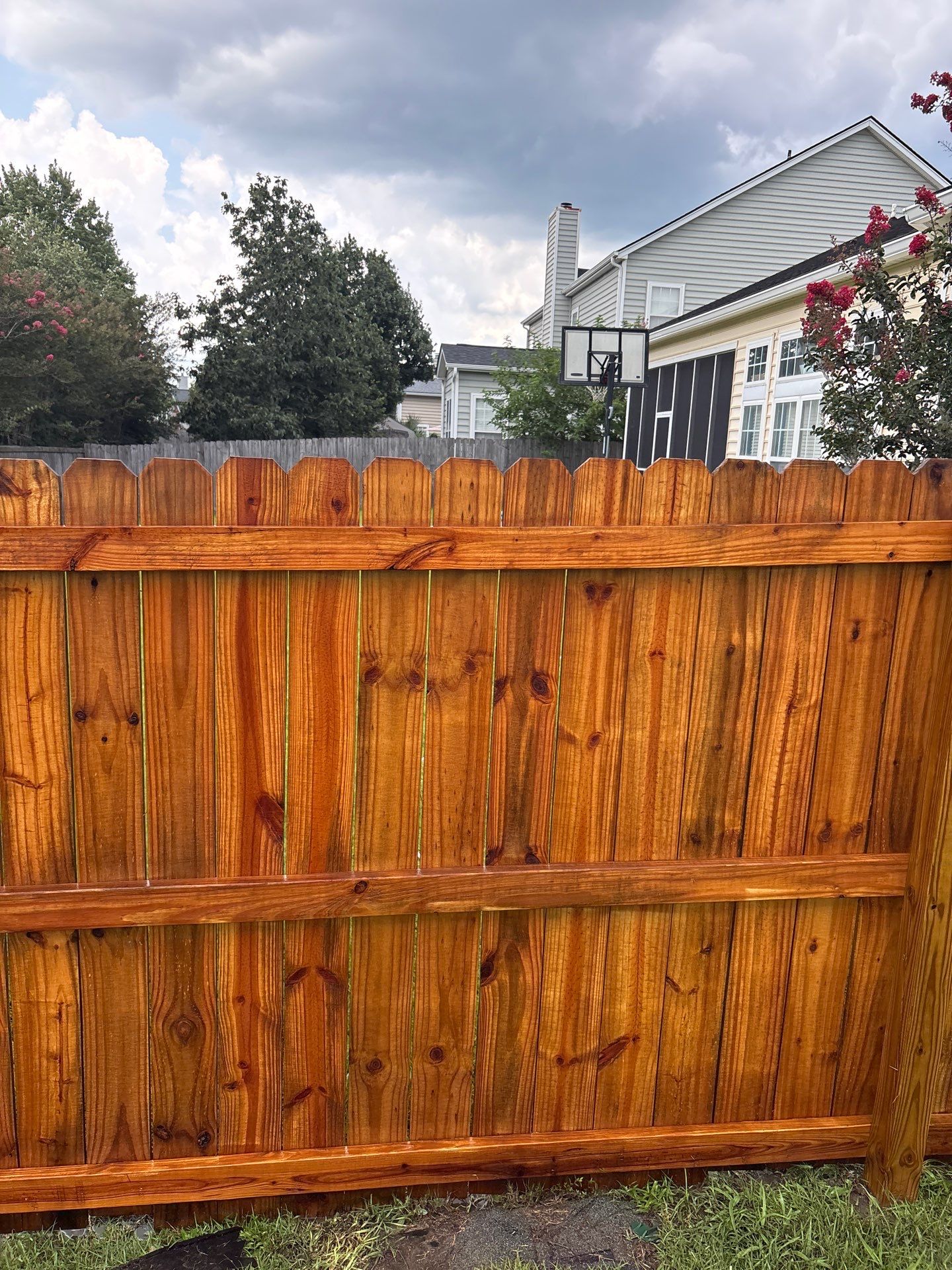 Wood Fence using Wood Sealant by DuraSeal