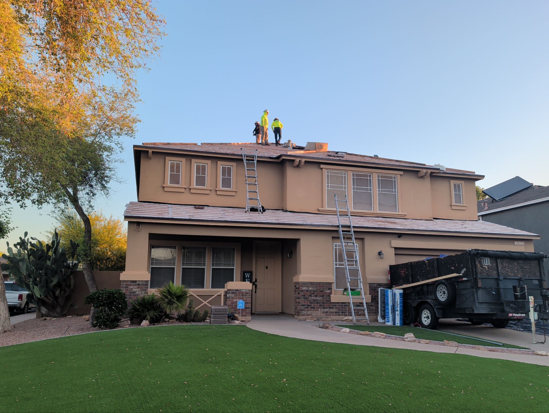 Tile Re-roof  by Mighty Dog Roofing East Valley