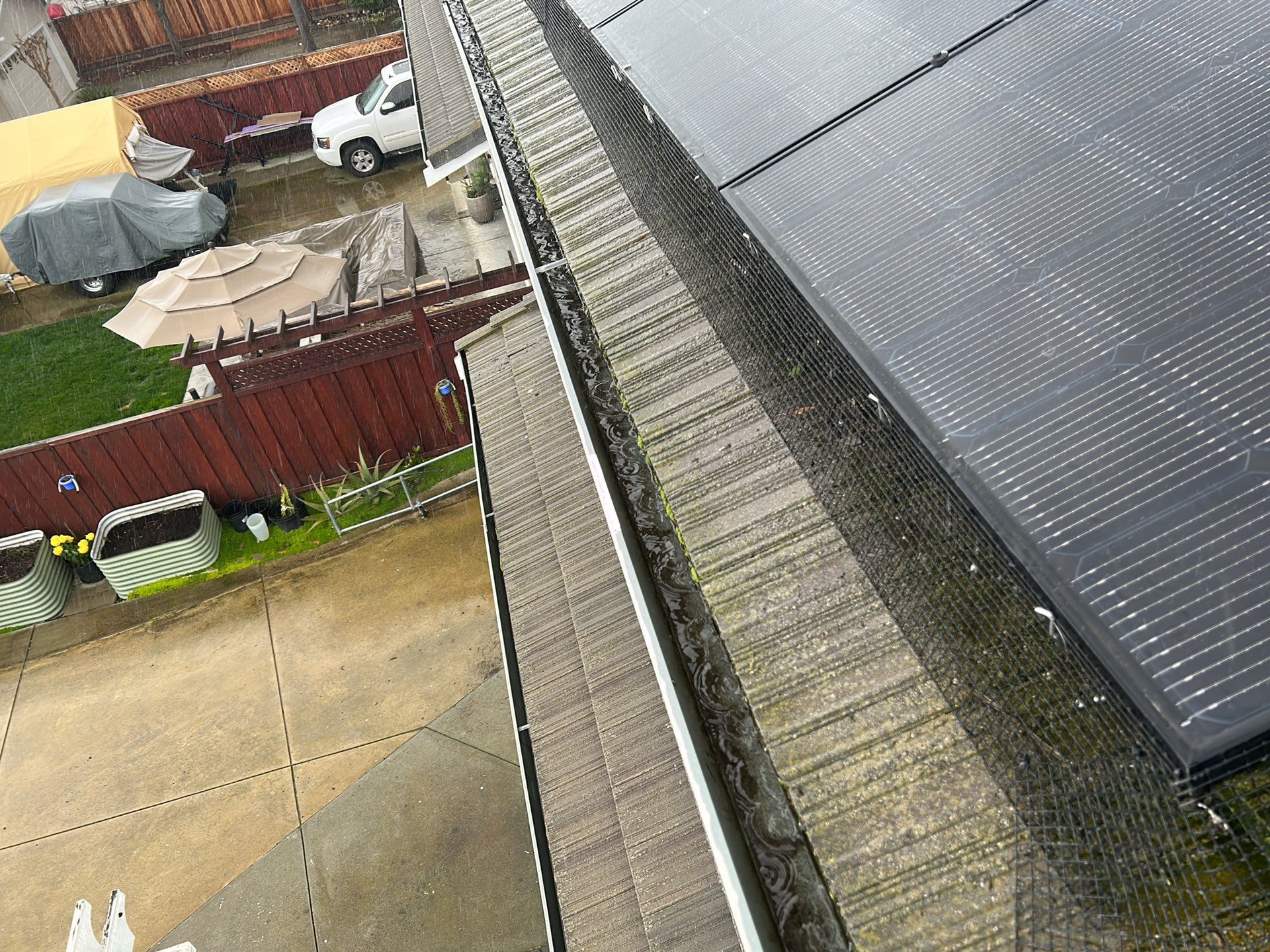 Solar Panel Bird Proofing using Critter Guard Mesh-Flat tile by All One Solar Shine