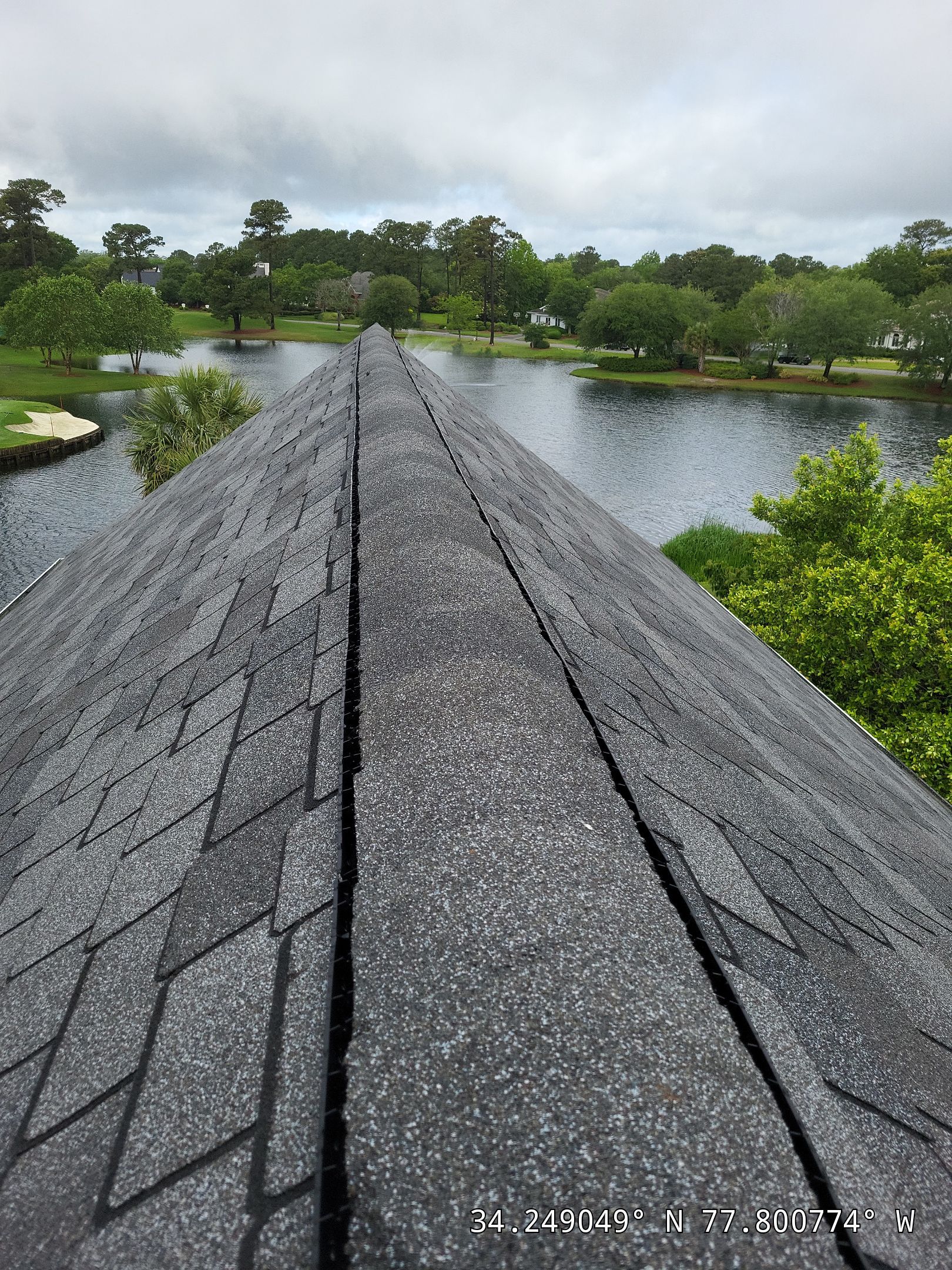 FORTIFIED Roof Replacement with VELUX Skylights in Landfall, Wilmington, NC by RGR Construction and Roofing, LLC
