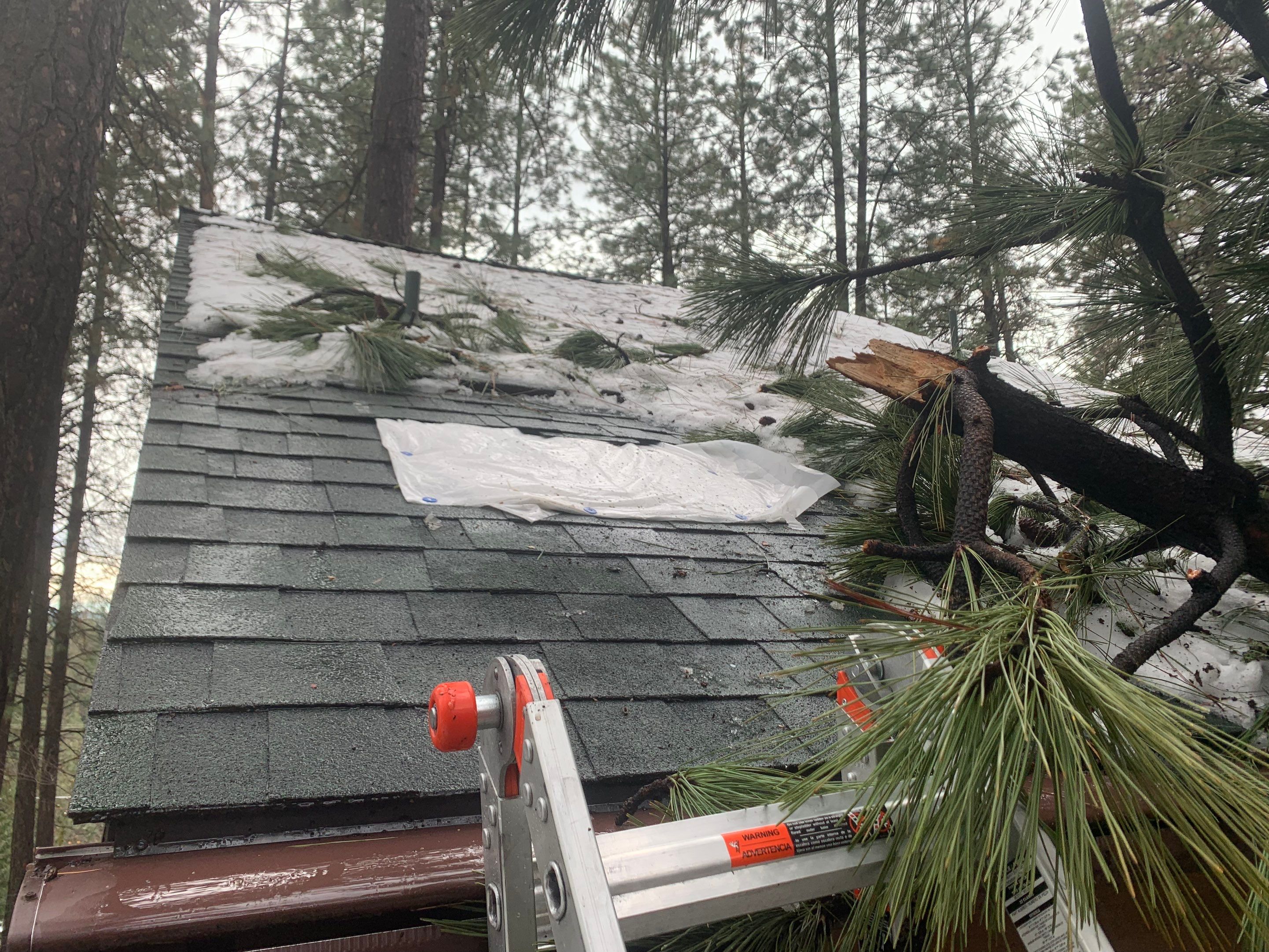Residential Roofing Repair using Owens Corning Roofing Shingles by Byers Enterprises 