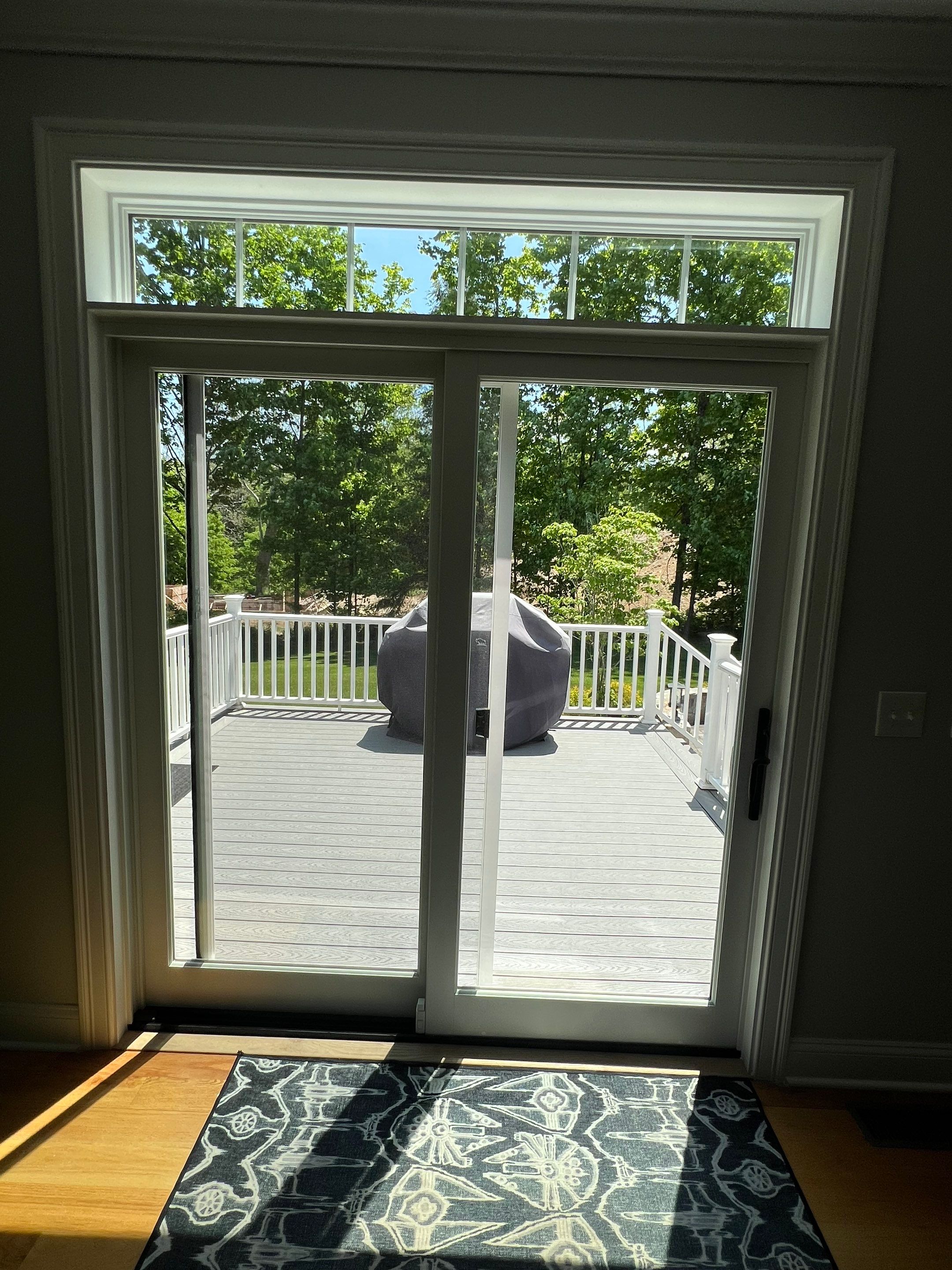Entry and patio door Transformation  by DiGiorgi Roofing and Siding Inc
