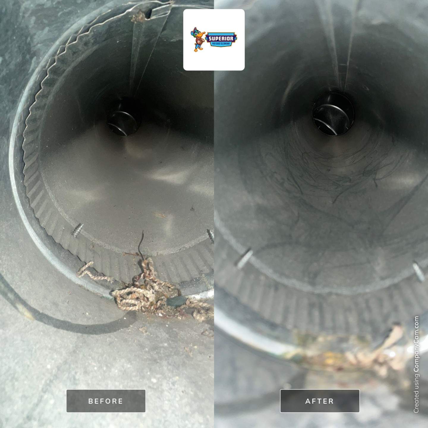 Air Duct Cleaning With a Vacuum Truck in Ellwood City, PA by Superior Air Duct Cleaning