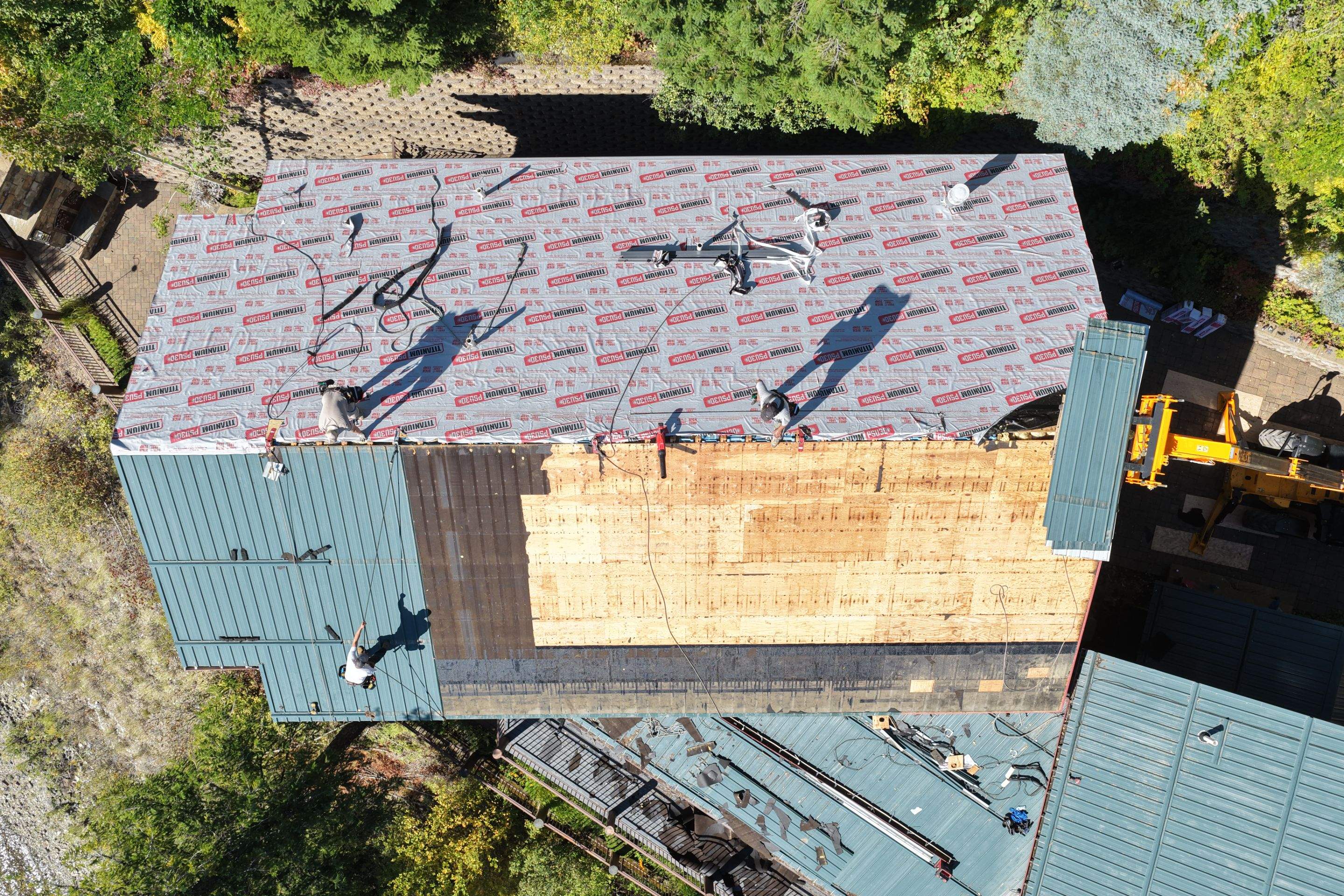 16" Mechanical - Dark Gray  by Montana Roofing Solutions