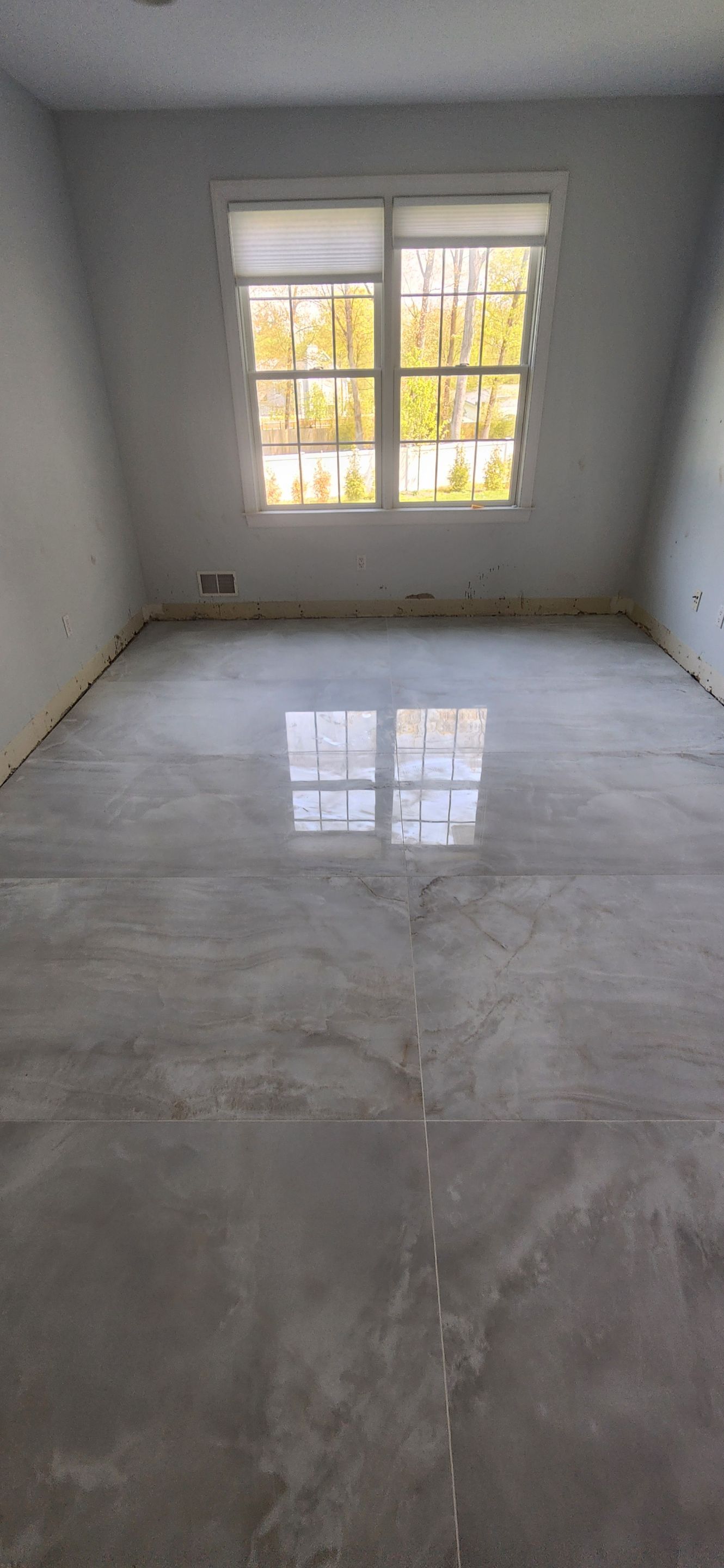 Large Format Tile Installation by Footprints Floors Morristown