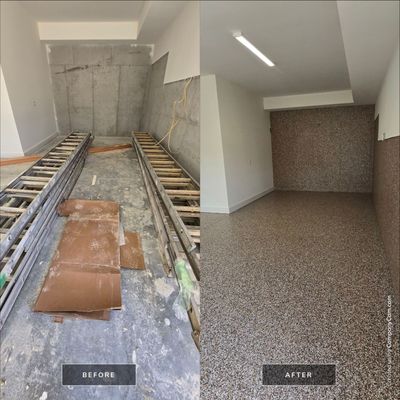 Garage & Porch Upgrade Using Mocha Match & Obsidian
