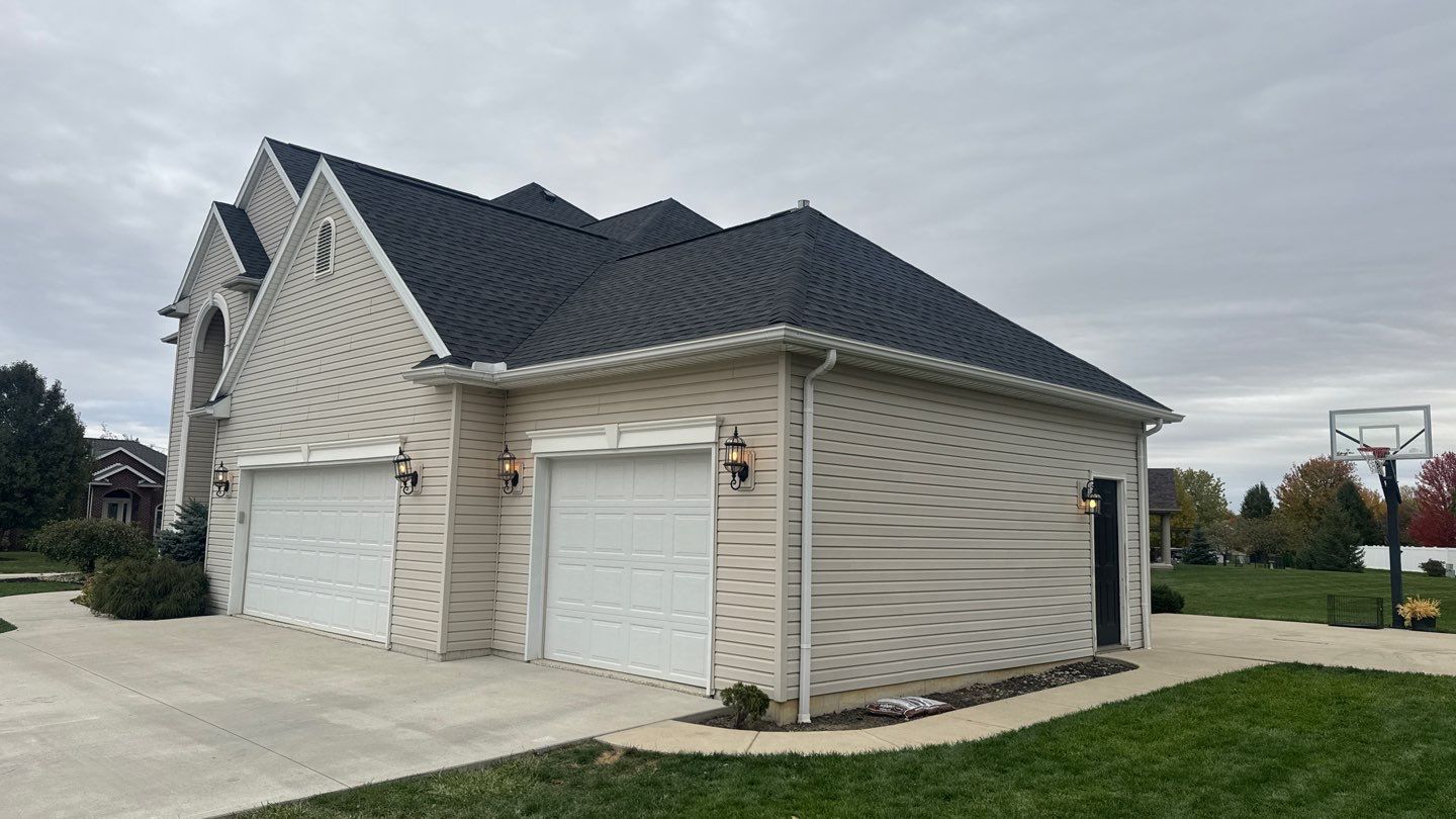 Residential Roofing Installation using GAF Timberline HDZ Charcoal by Nitro Roofing and Construction