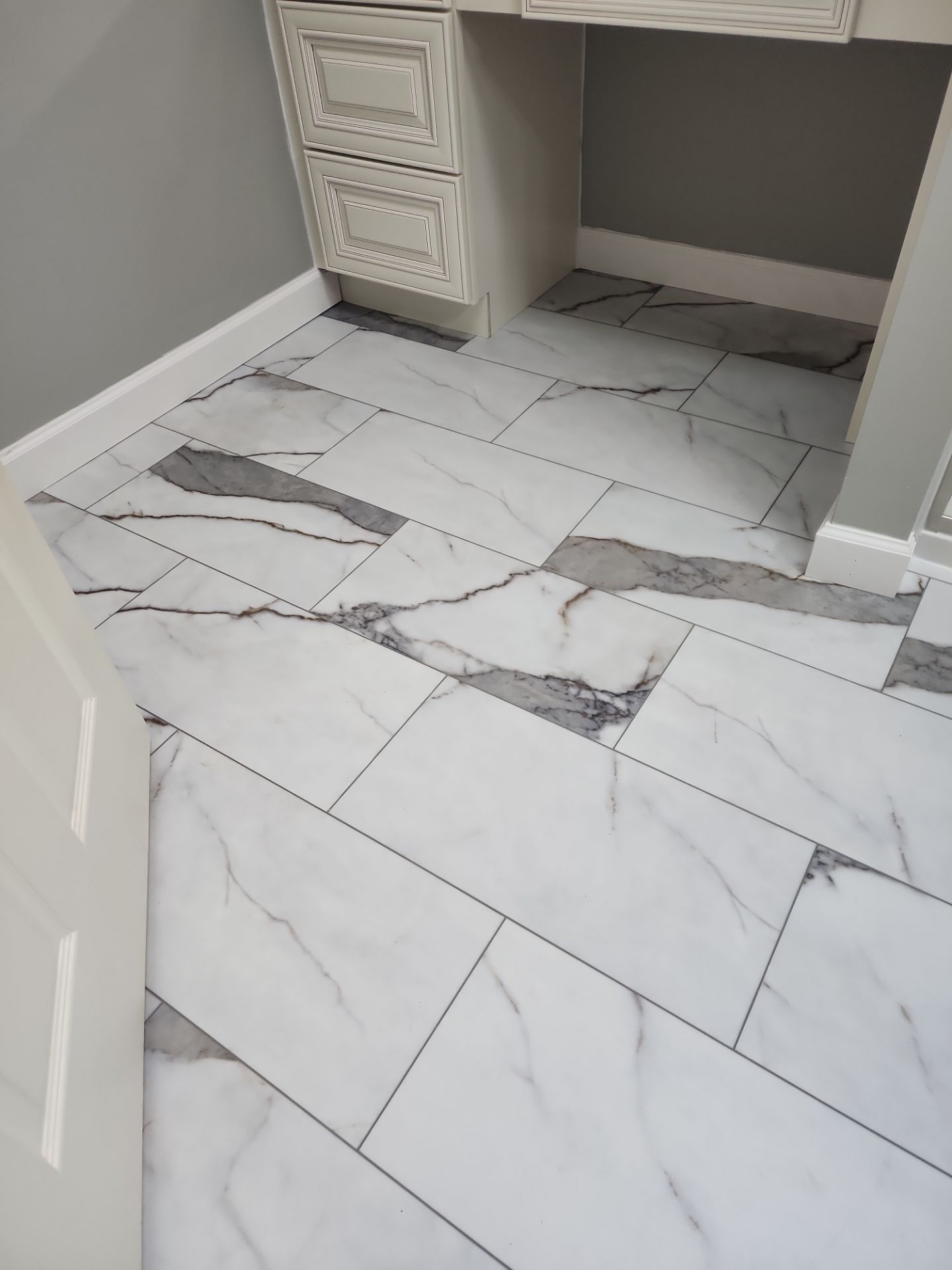 Bathroom Remodel using Shower Base by The Shower Company