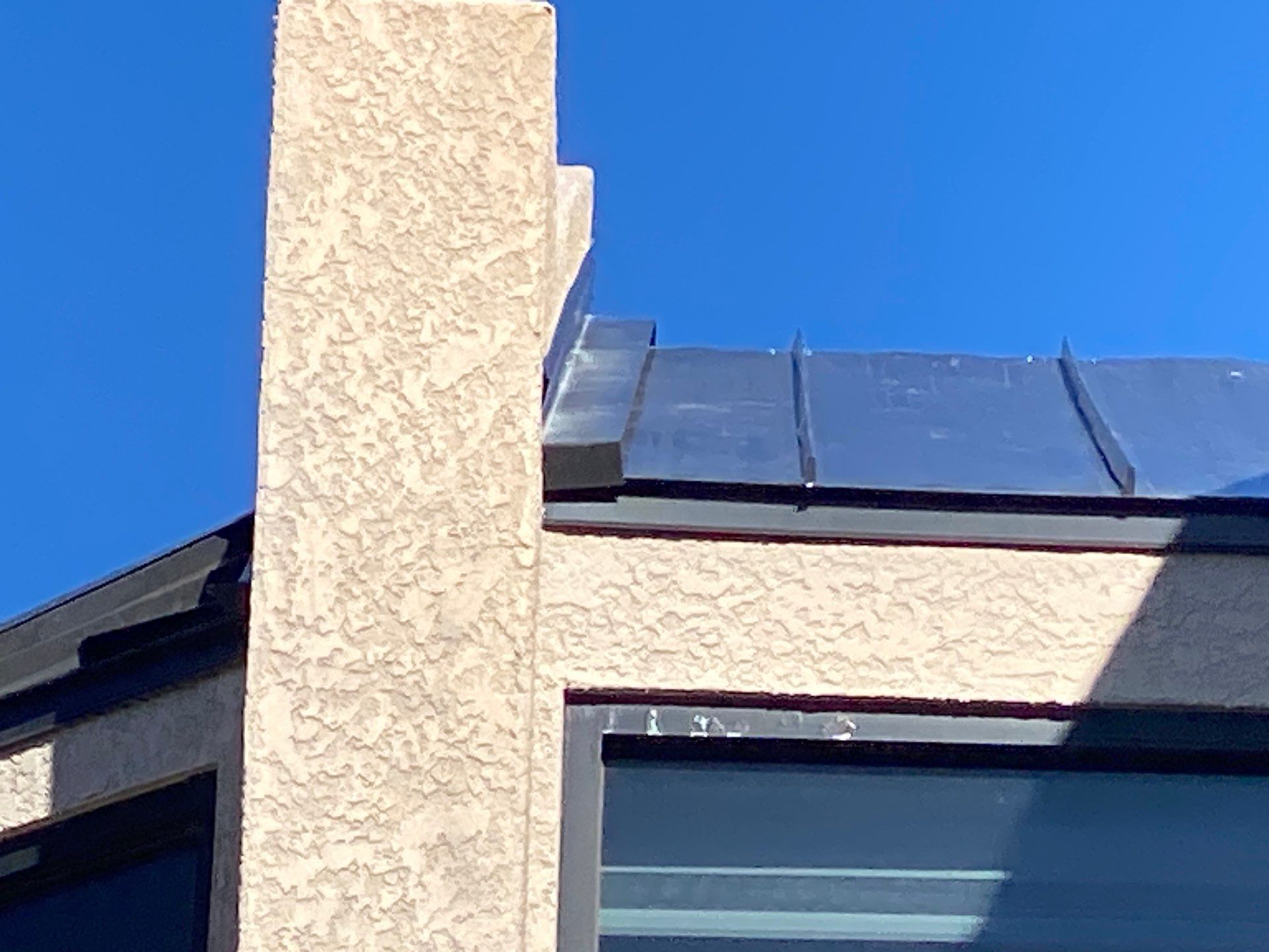 Midnight Black Standing Seam by Reimagine Roofing