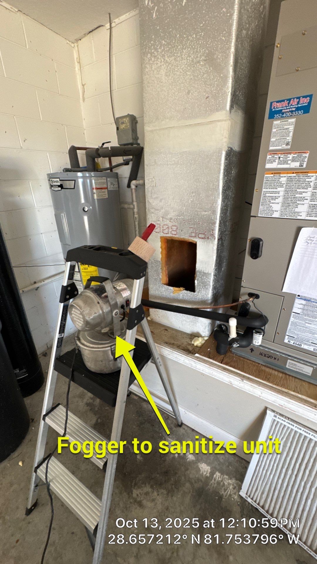 Air Duct Cleaning in Clermont by Hygienic Air, Inc