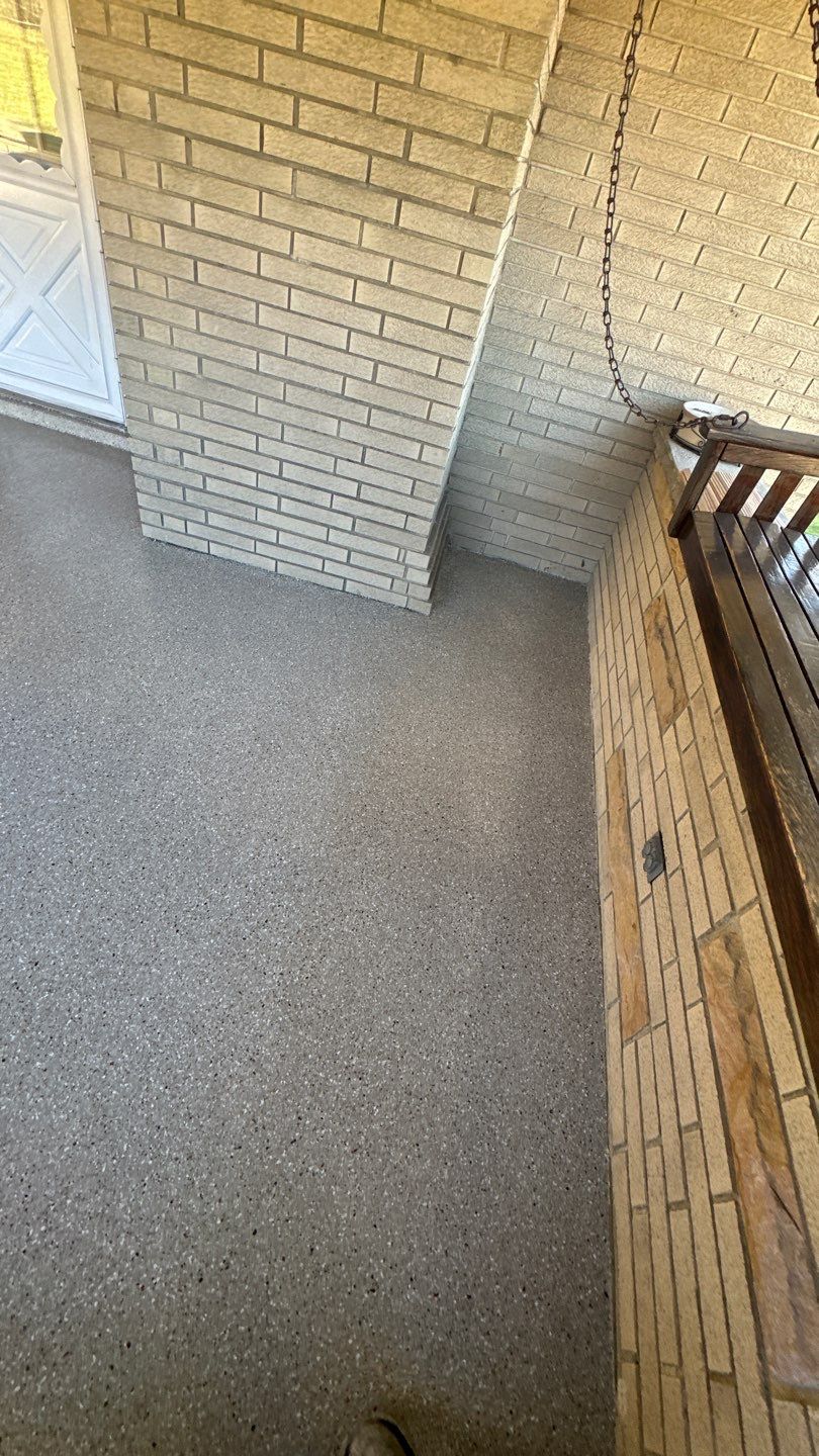 Pool Deck + Steps + Porch Project in JEANNETTE by Floors in a Day, Inc