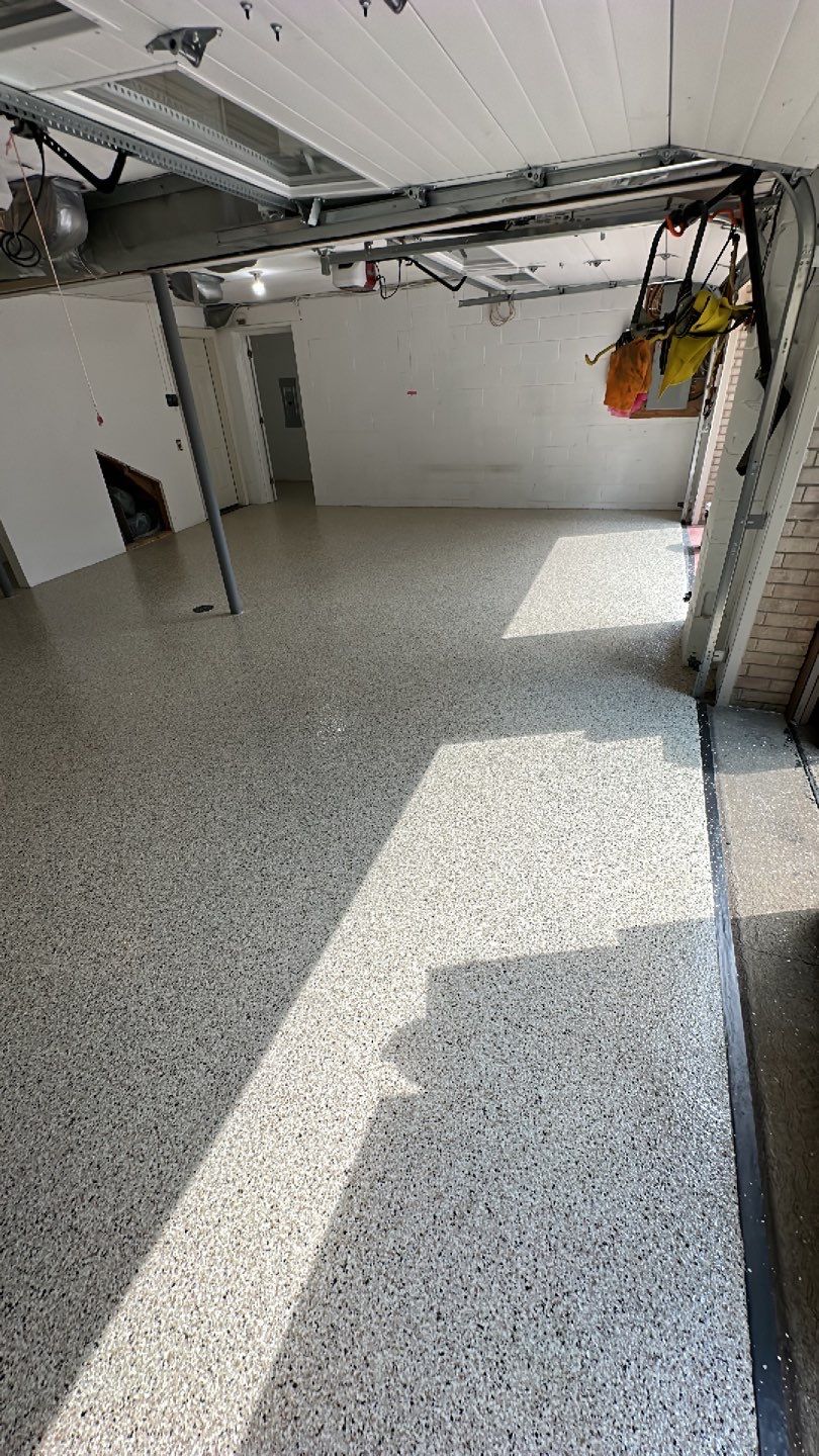 Porch, steps and Garage Project in Crafton by Floors in a Day, Inc