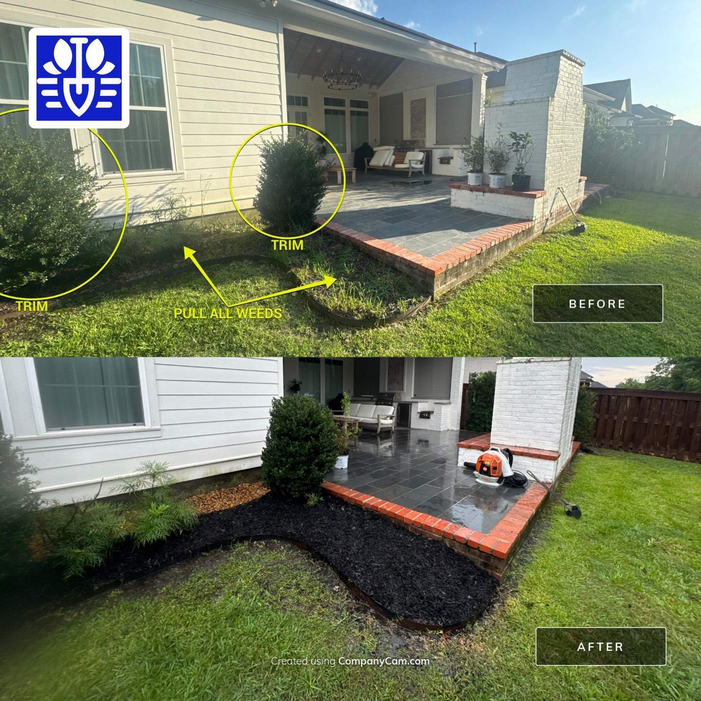 LANDSCAPE SERVICES: LANDSCAPE CLEANUP by CutScape, LLC.