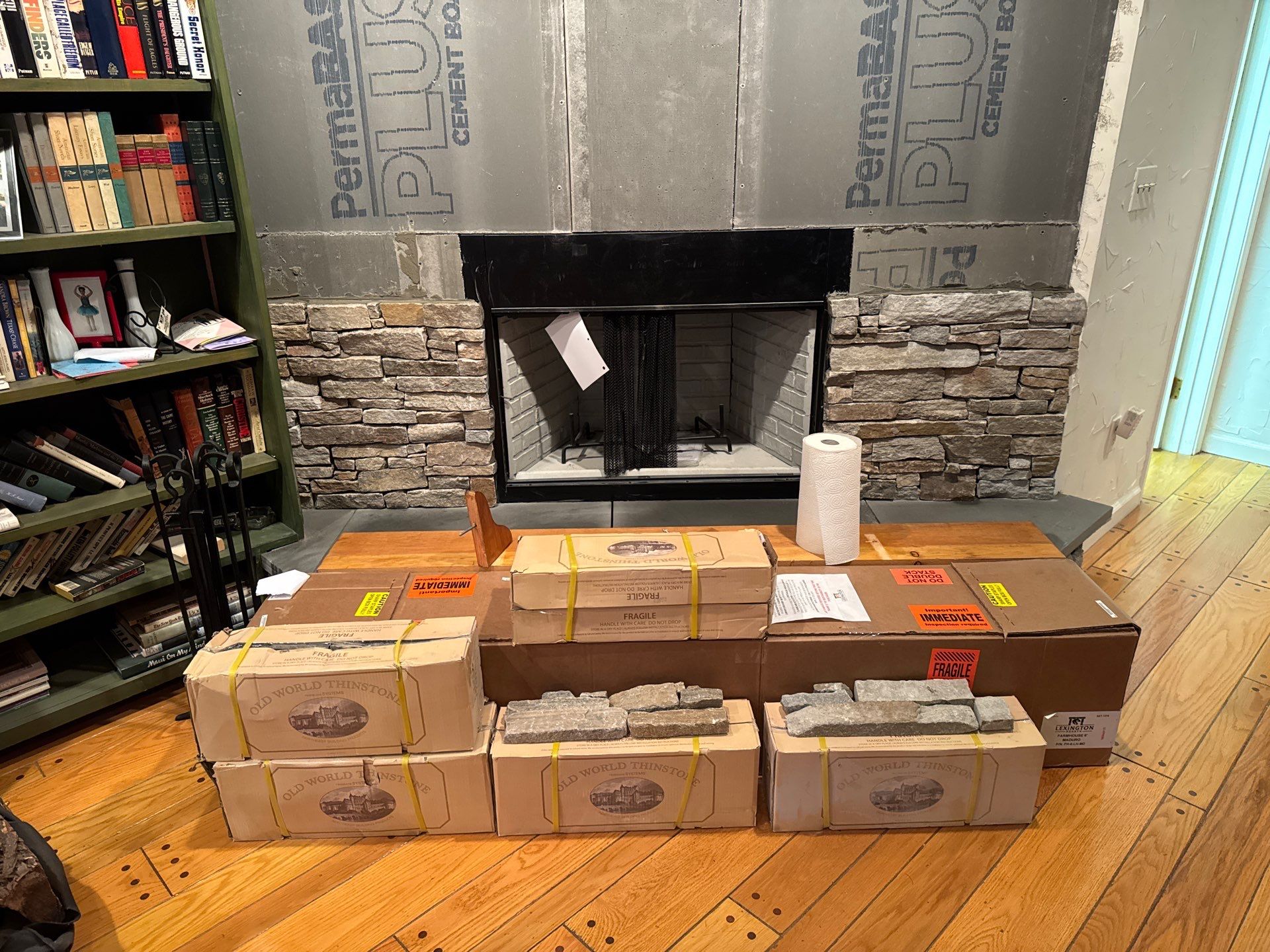 New Fireplace by Neighborhood Chimney Services 