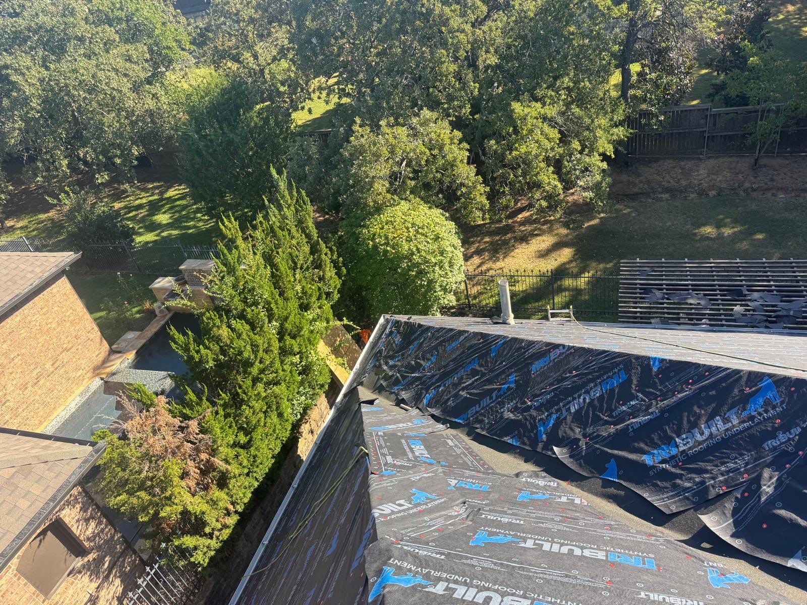 Project in Colleyville by Lonestar Roofing and Restoration LLC.