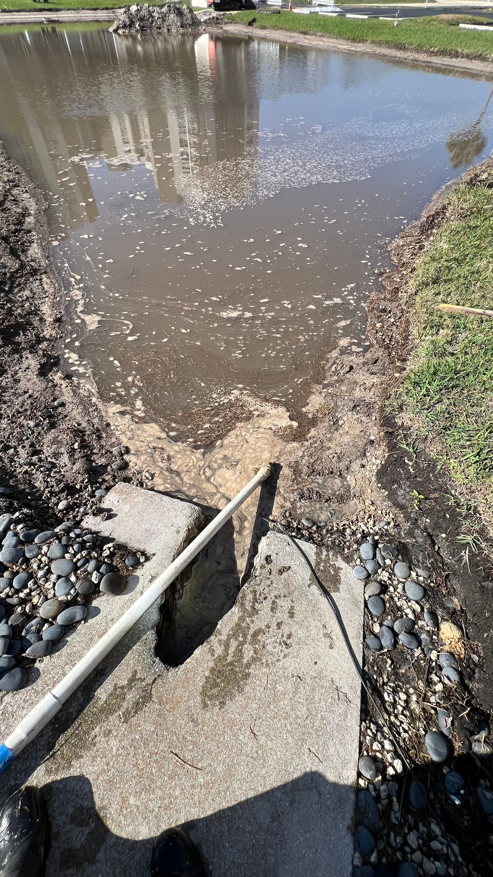 Condo Storm Water System Cleaning and Maintenance From Hurricane Ian by APS Power & Water