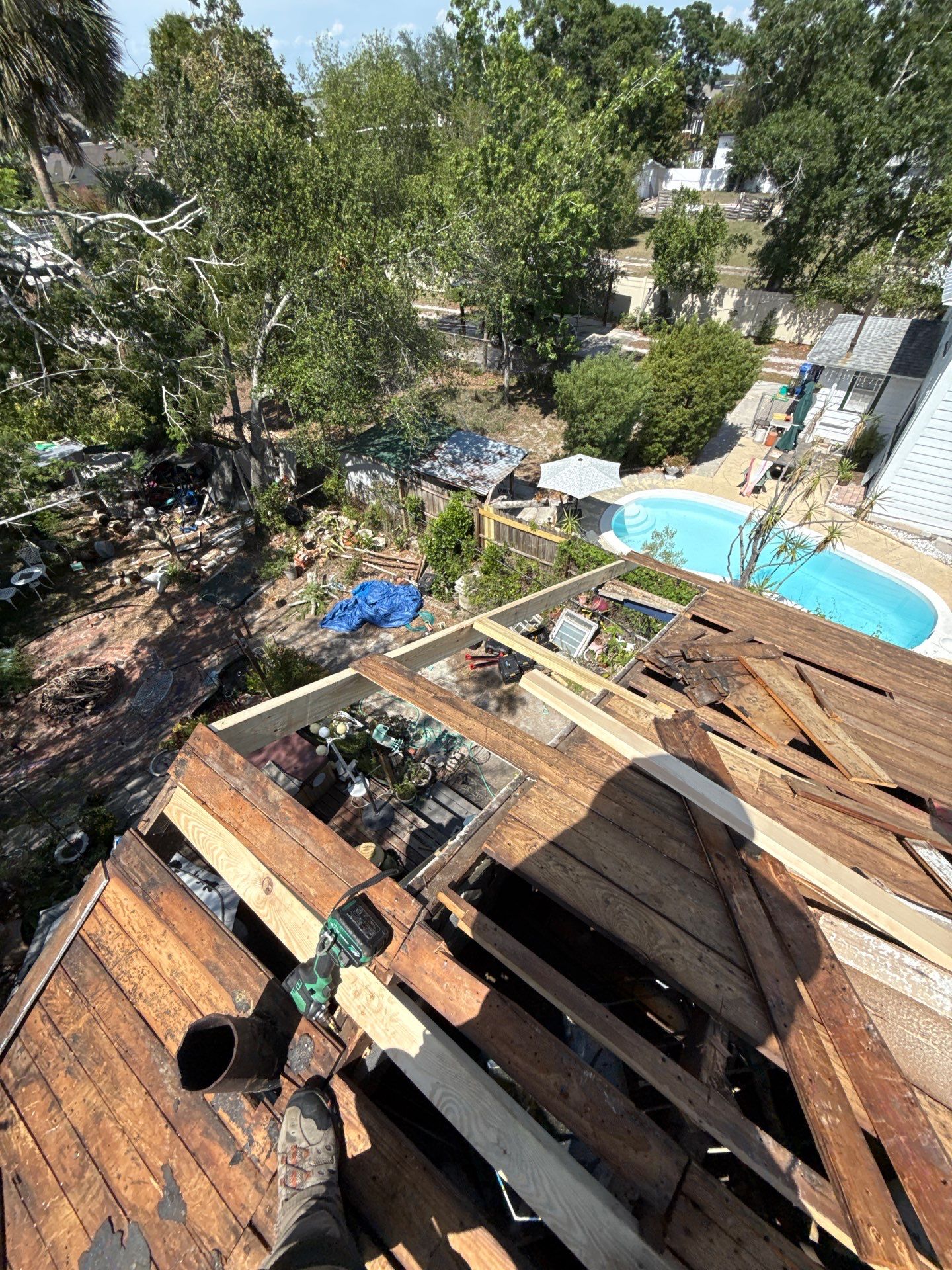Project in St. Petersburg by Mitchell Roofing Company LLC