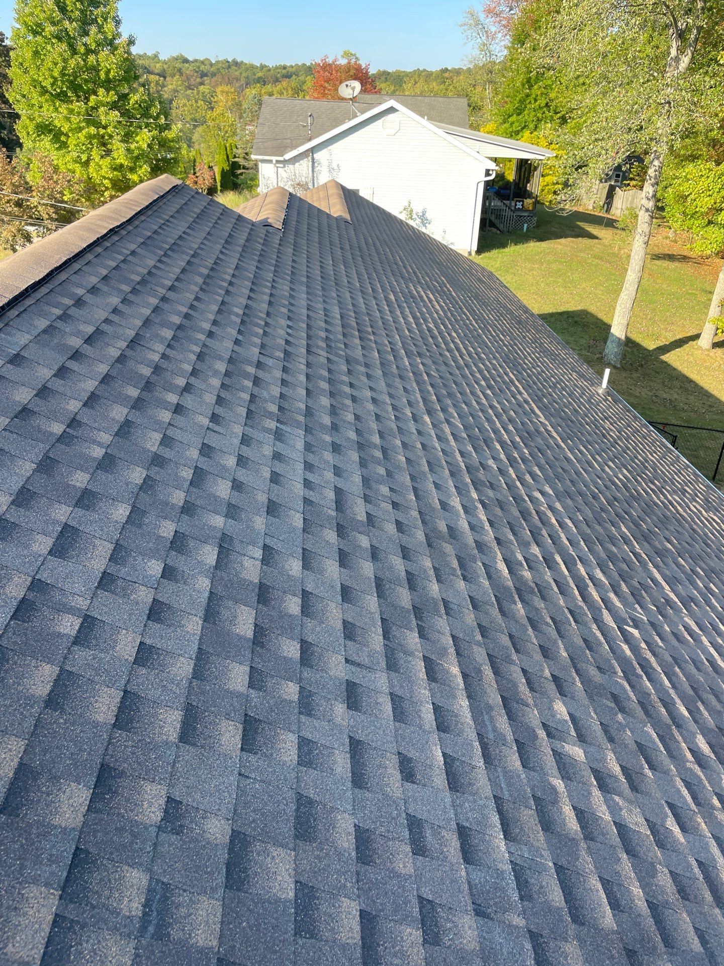 Residential Roofing Installation using GAF Timberline HDZ Barkwood by Rainstoppers Roofing