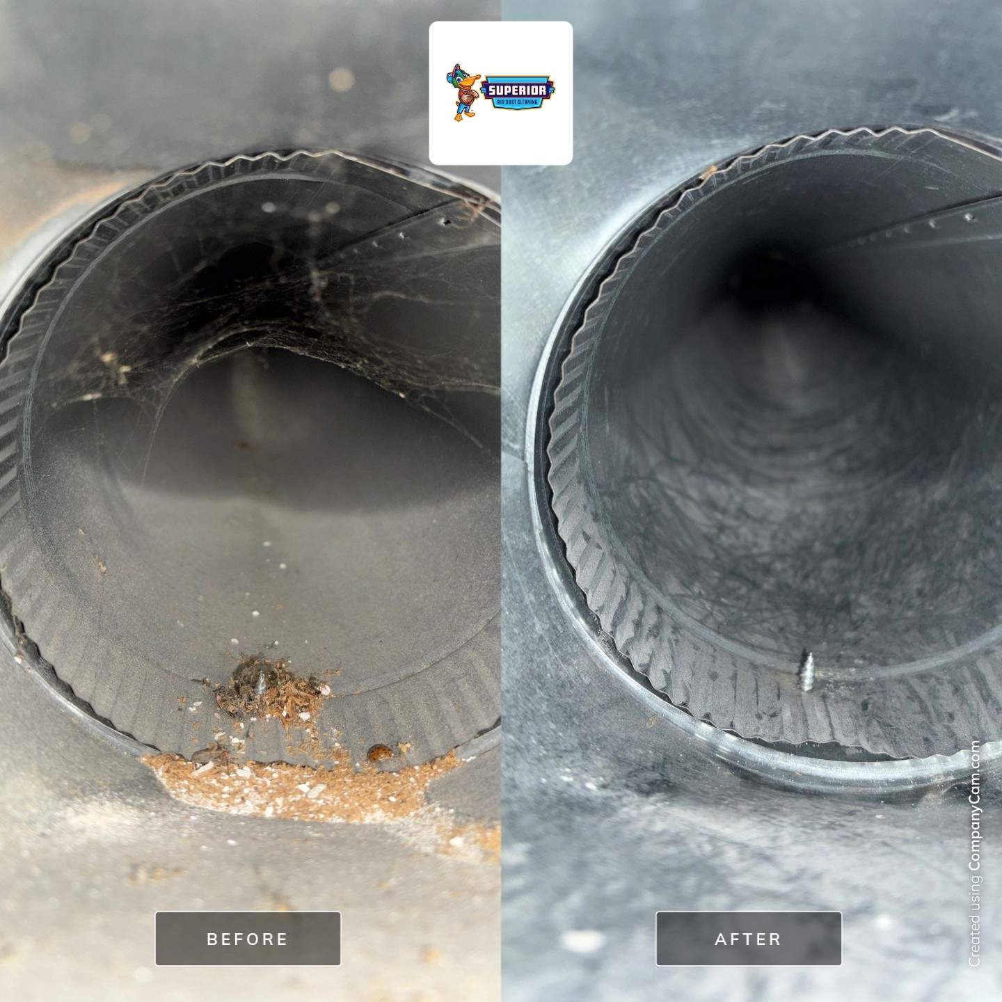Air Duct Cleaning With a Vacuum Truck in Conway, PA by Superior Air Duct Cleaning