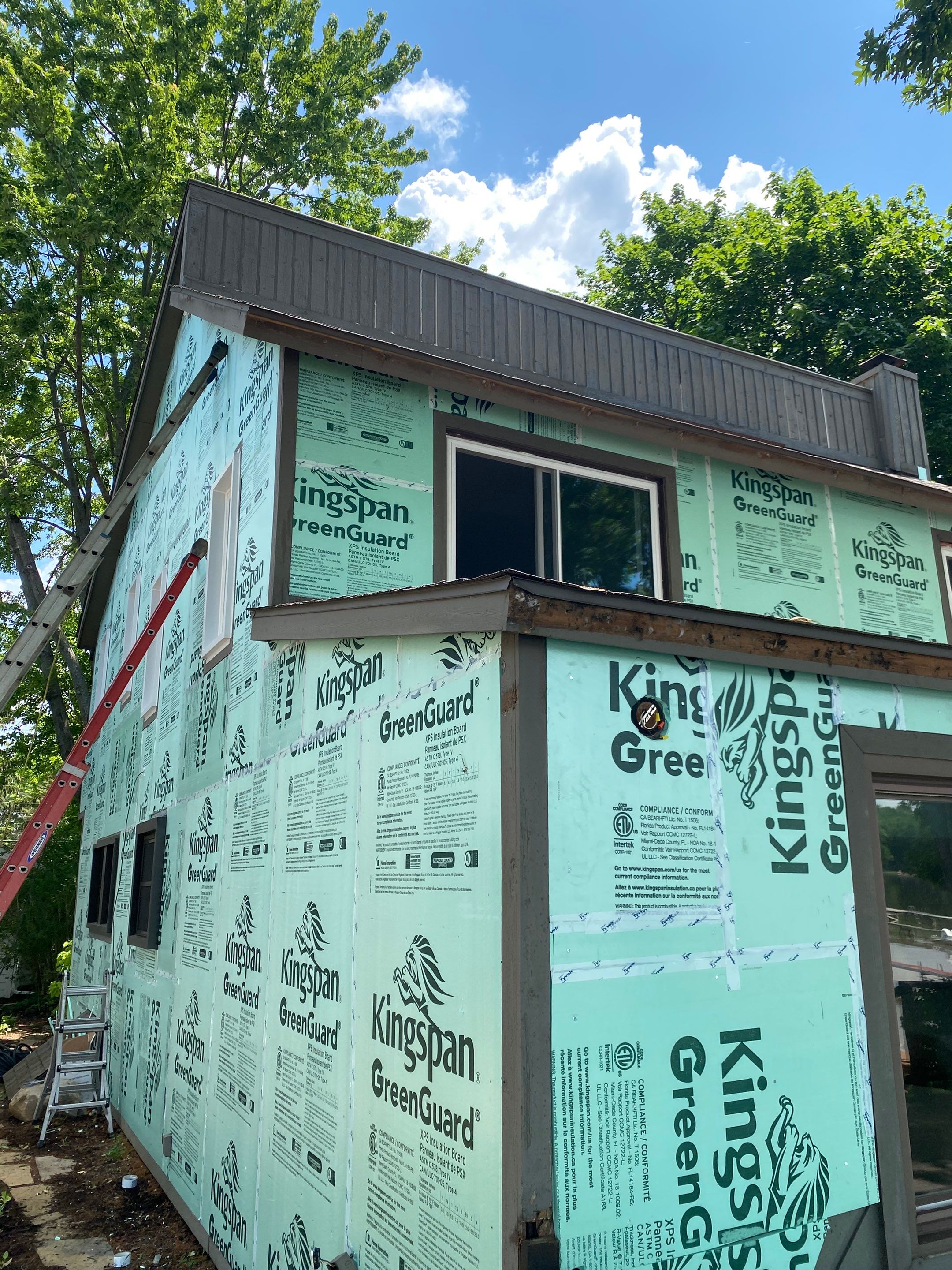 Siding Replacement using CertainTeed Board & Batten by 180 Contractors