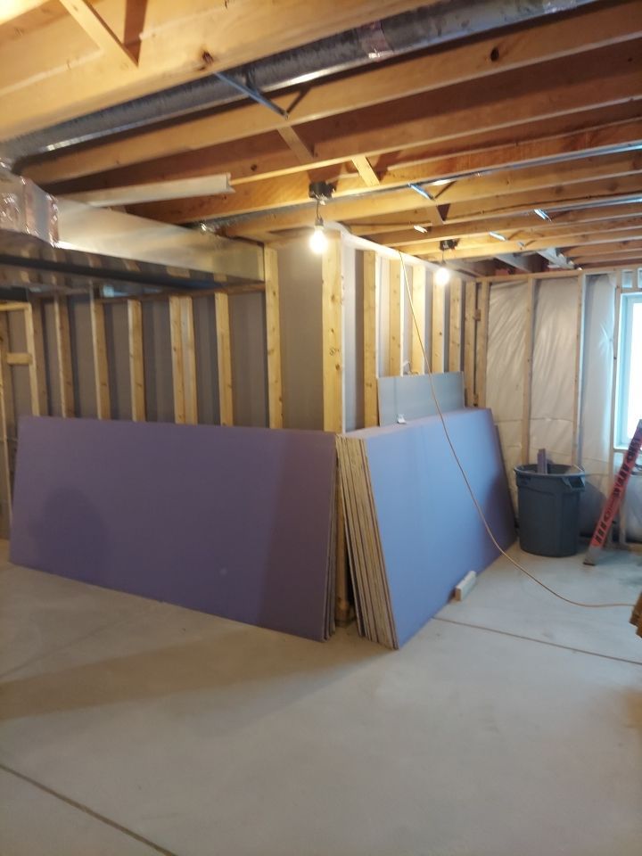 Basement Remodel by Ivy Lea Construction