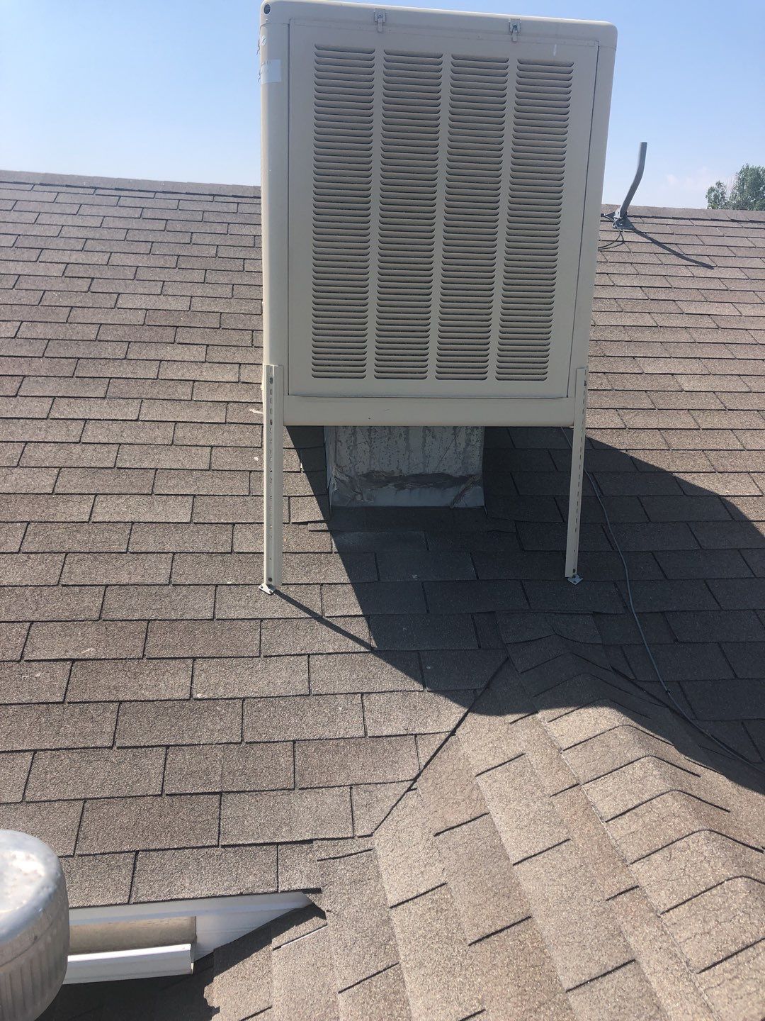 Storm Damaged Roof using GAF Timberline HDZ - Lifetime Shingle by The Roof Doctor