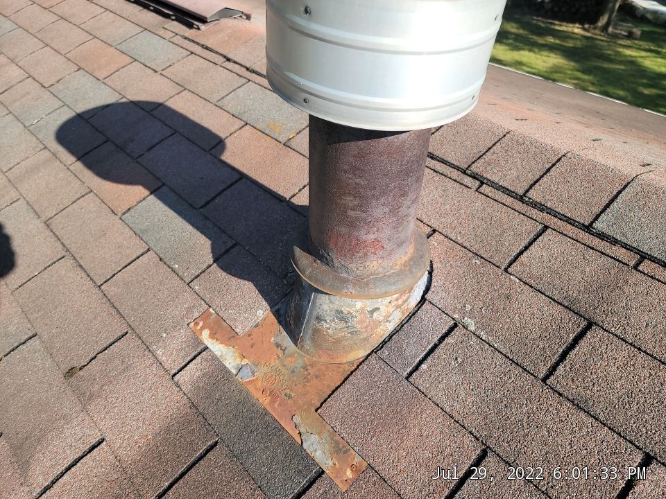 ATLAS PINNACLE COLOR: COASTAL GRANITE DRIP EDGE: BLACK by Eagle Eye Roofing