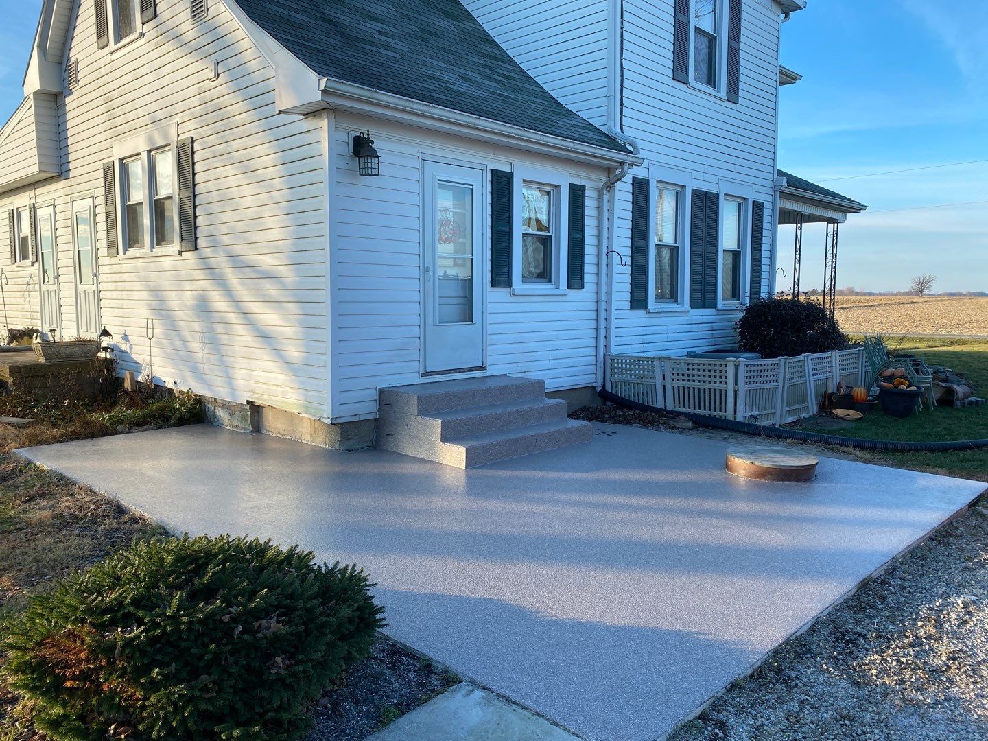 Patio Repair using Fieldstone by Your1DayFloor.com