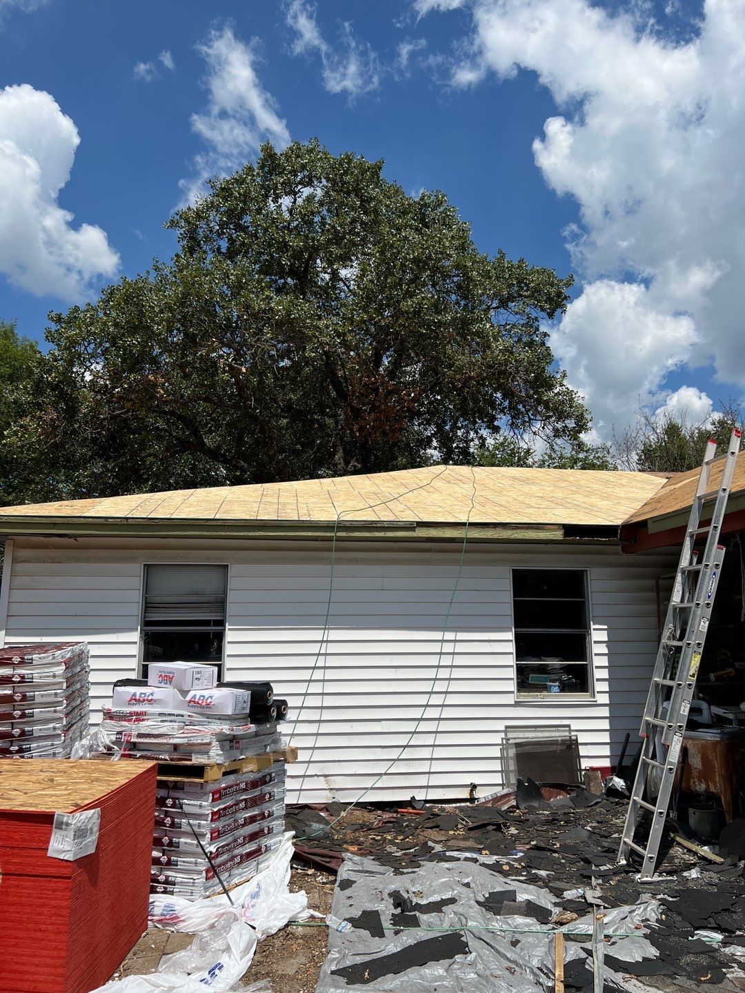 Residential Roofing Installation using GAF Natural Shadow  by A & H Roofing and Contracting