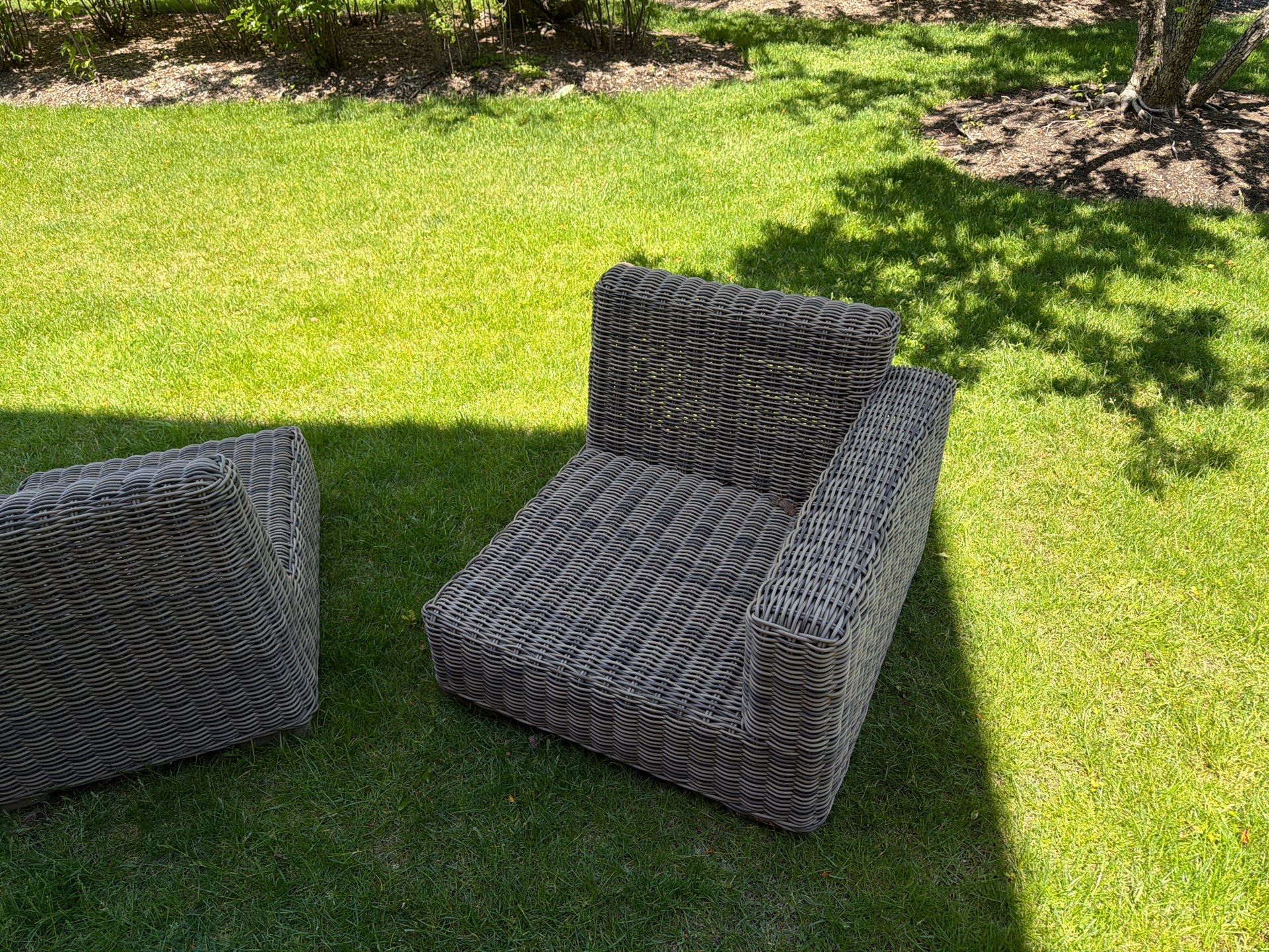 Patio Furniture and Concrete Patio Cleaning by Northern Power Washing LLC.