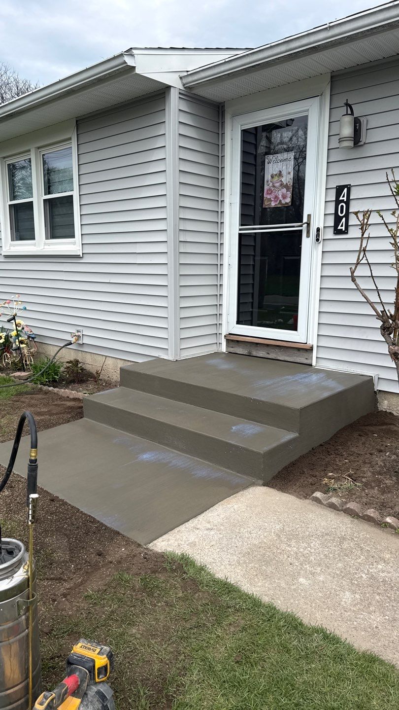 Irondequoit Stoop Project by NG Masonry & Construction LLC