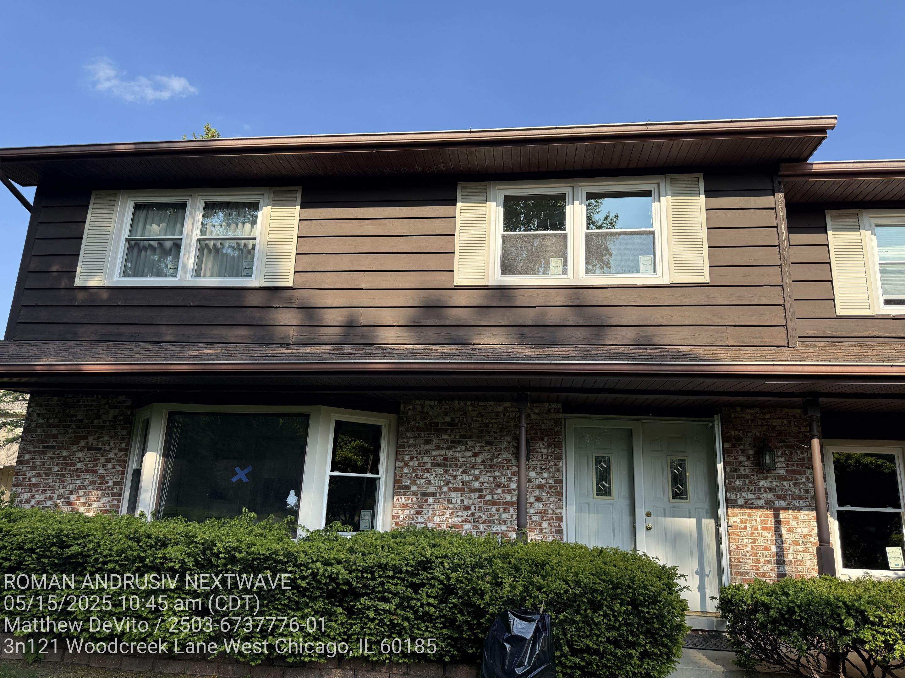 Project in West Chicago by NextWave Exteriors