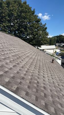 Residential Roofing Installation using GAF Timberline HDZ Mission Brown
