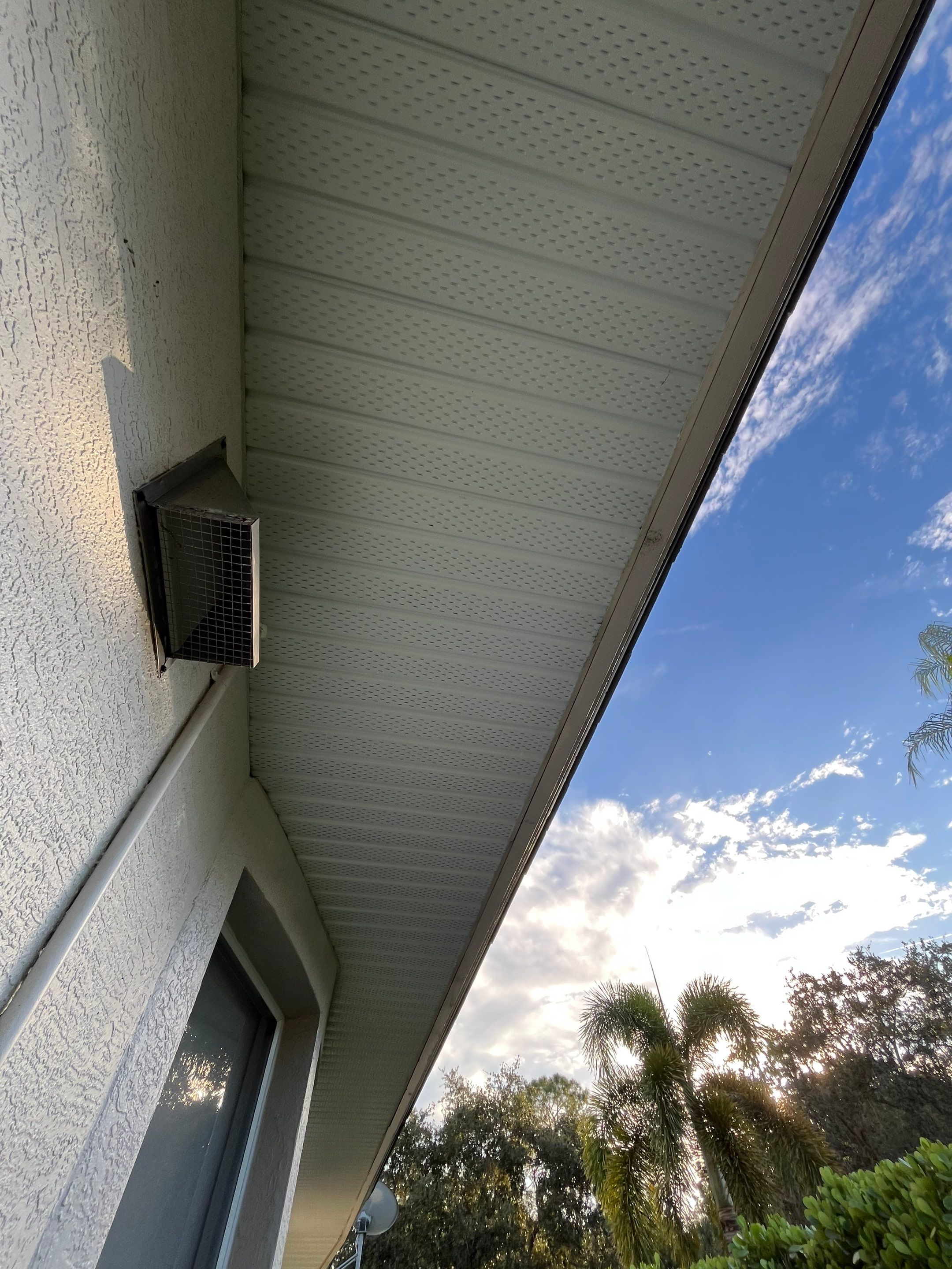 6-inch K-style Gutters with New Splash Guard in Bonita Spring FL by Gutter Professors
