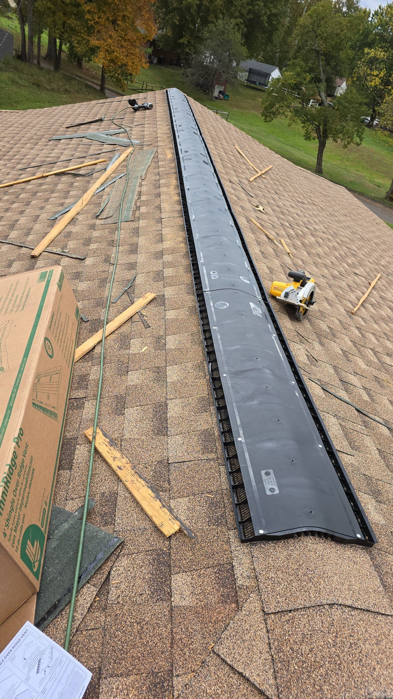 Residential Roofing Installation using GAF Timberline HDZ Shakewood by Rainstoppers Roofing