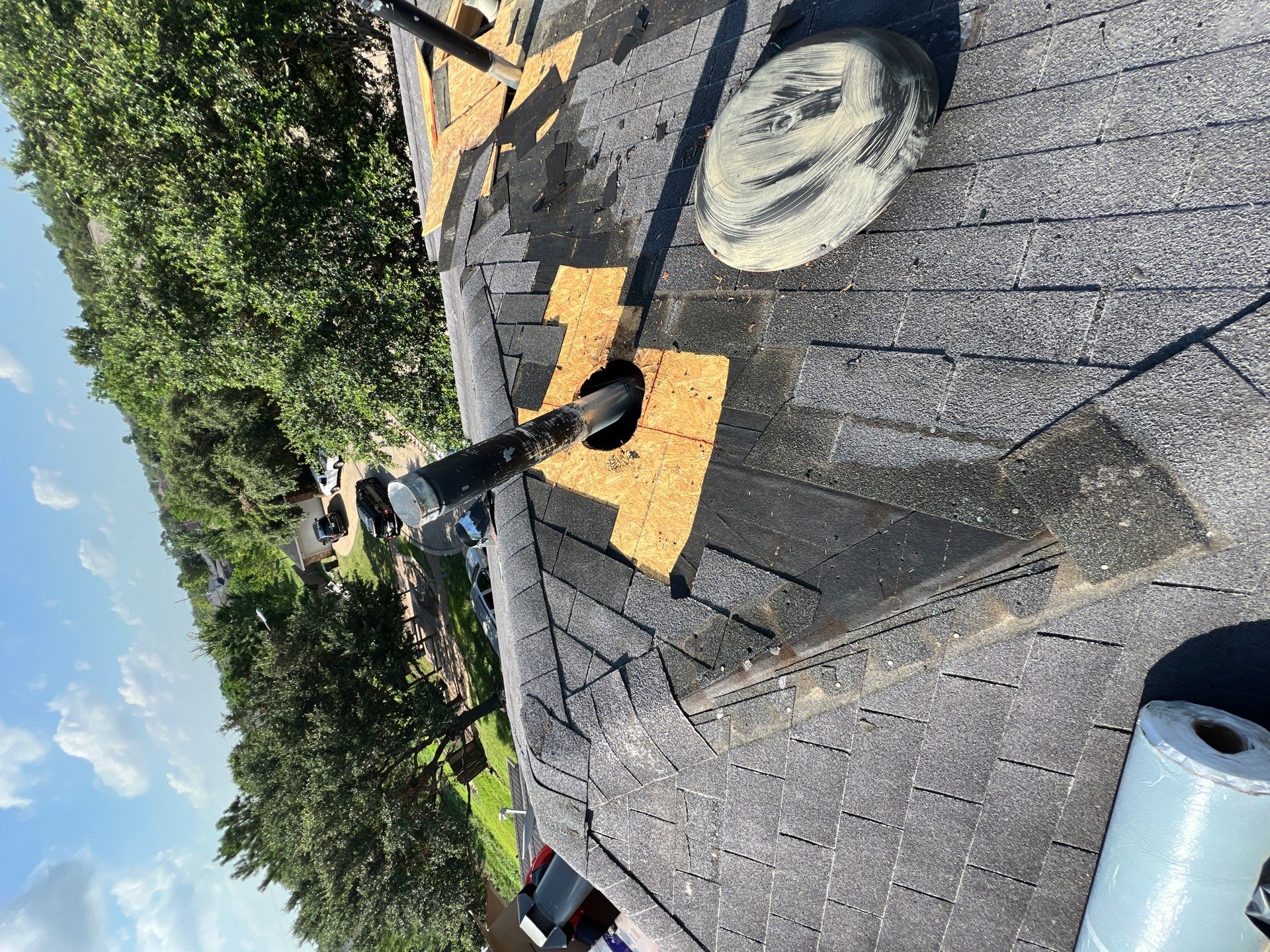 Residential Roofing Repair using Owen's Corning Duration (Lifetime) Shingles by Roof Repair Company