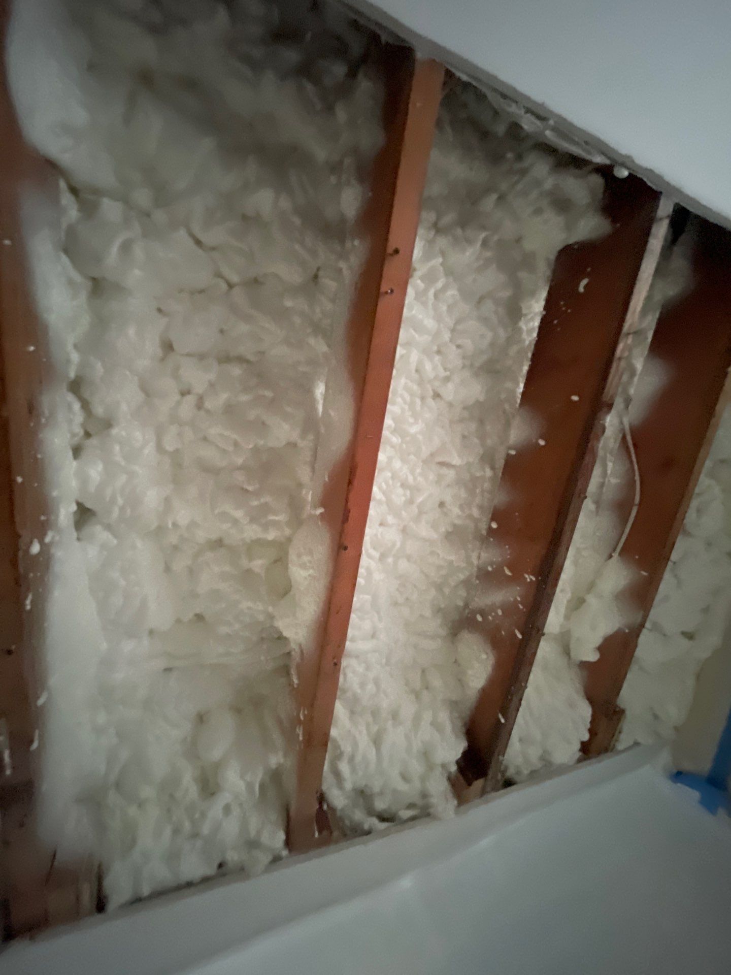 Attic Insulation using open cell spray foam by NYS Foam & Energy
