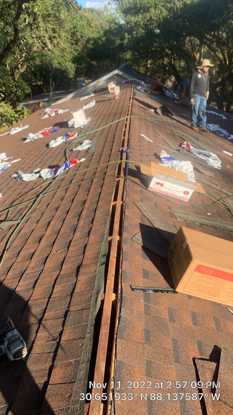 Residential Roofing Installation using Roof Replacement by American Roofing & Construction LLC