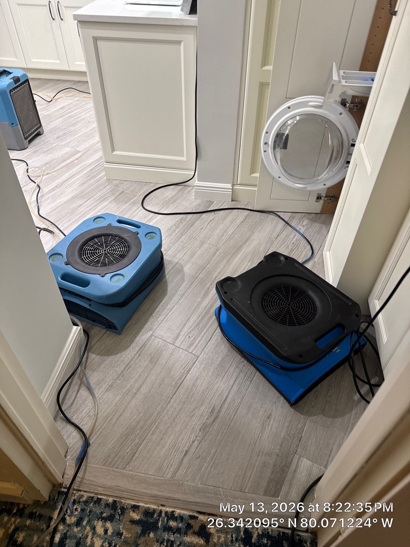 Water Damage Restoration and Structural Drying in Boca Raton by SuperClean