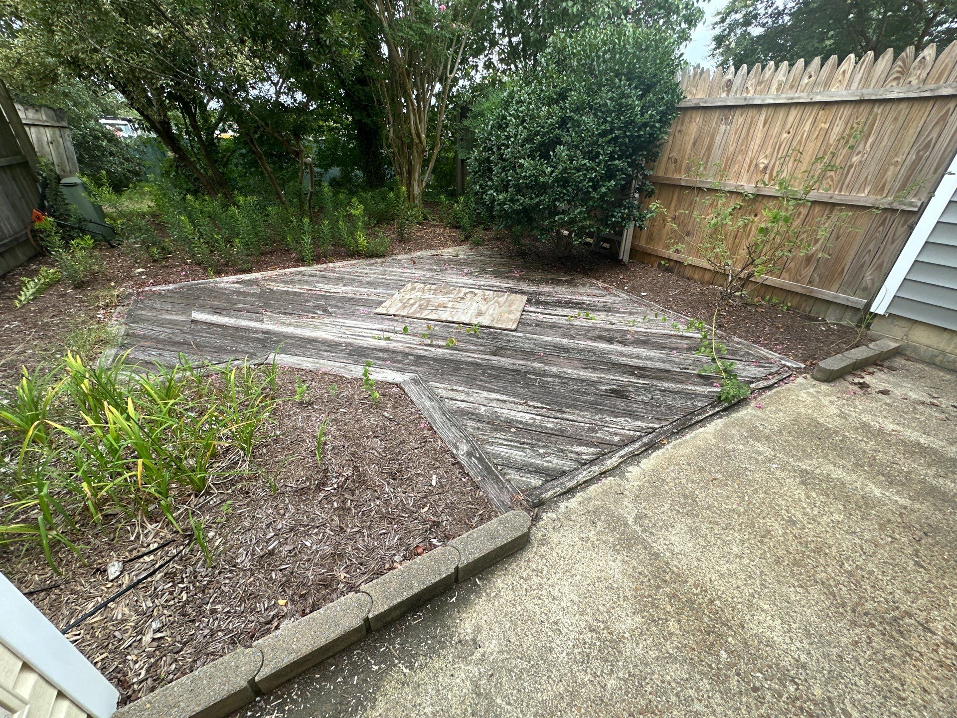 Project in Virginia Beach by Sam The Concrete Man Virginia Beach